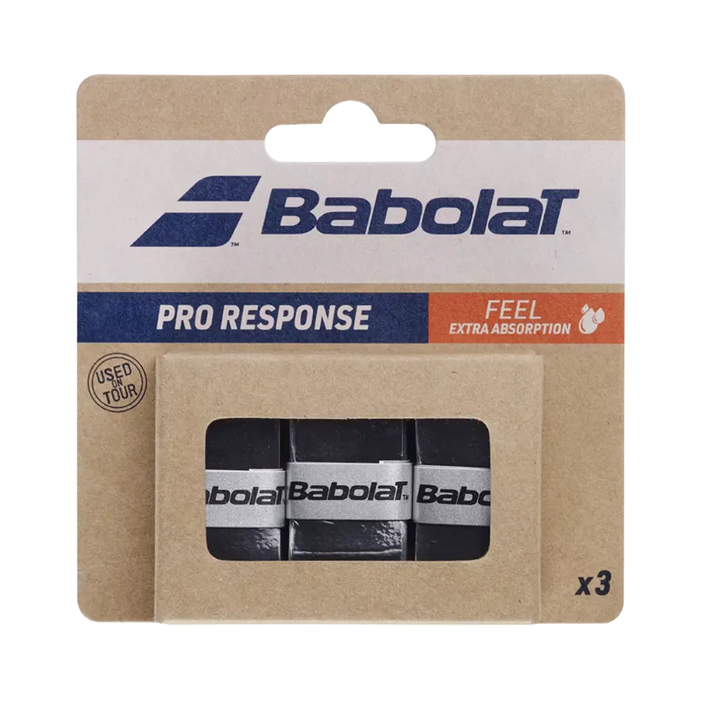 Surgrips de padel Babolat Pro Response Noir x3