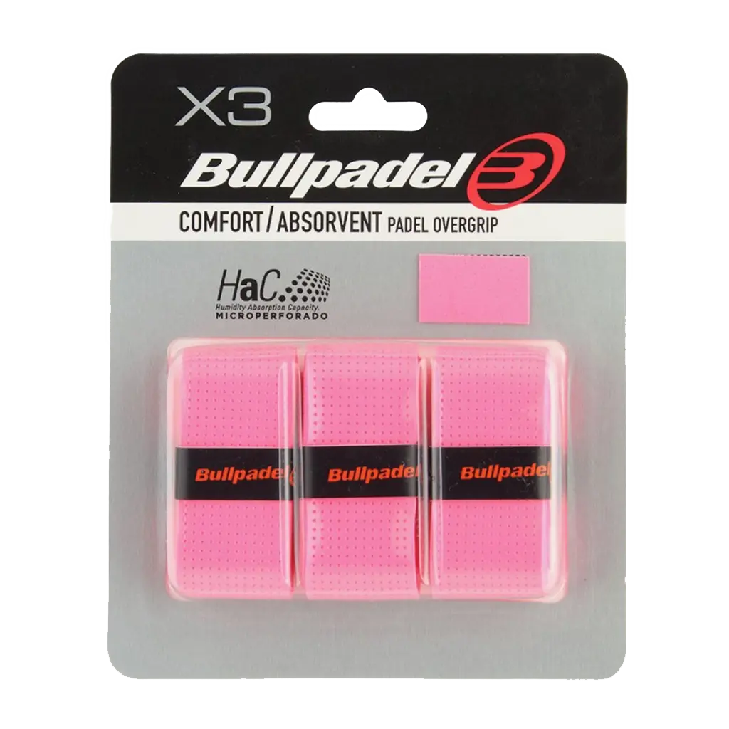 Bullpadel - Surgrips Comfort Micro-perforés Rose