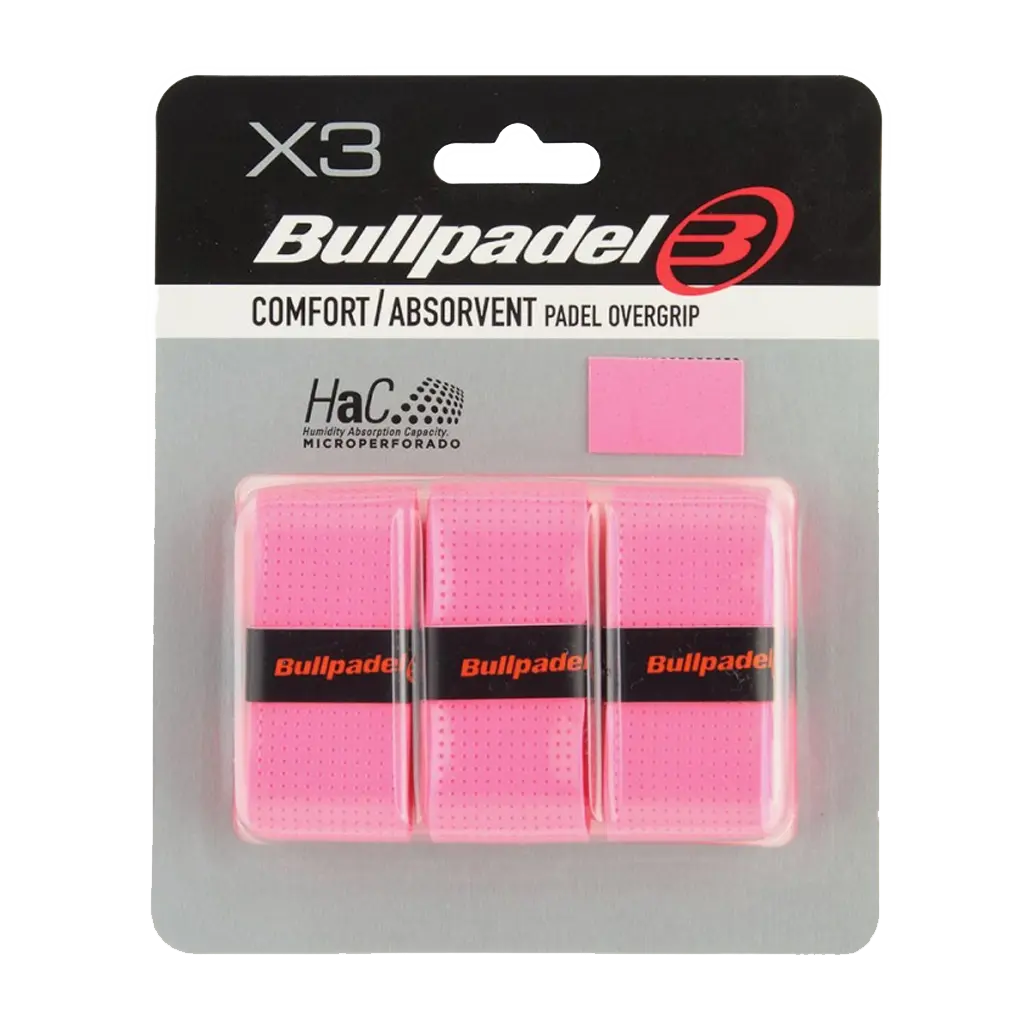 Bullpadel - Surgrips Confort Micro-perforés Rose