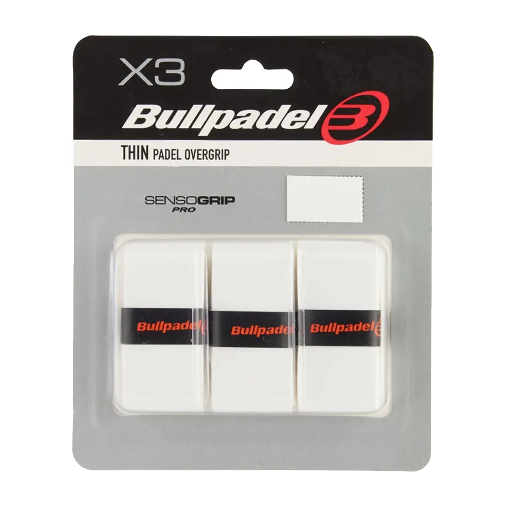 Surgrips de padel Bullpadel Sensogrip Pro Blanc