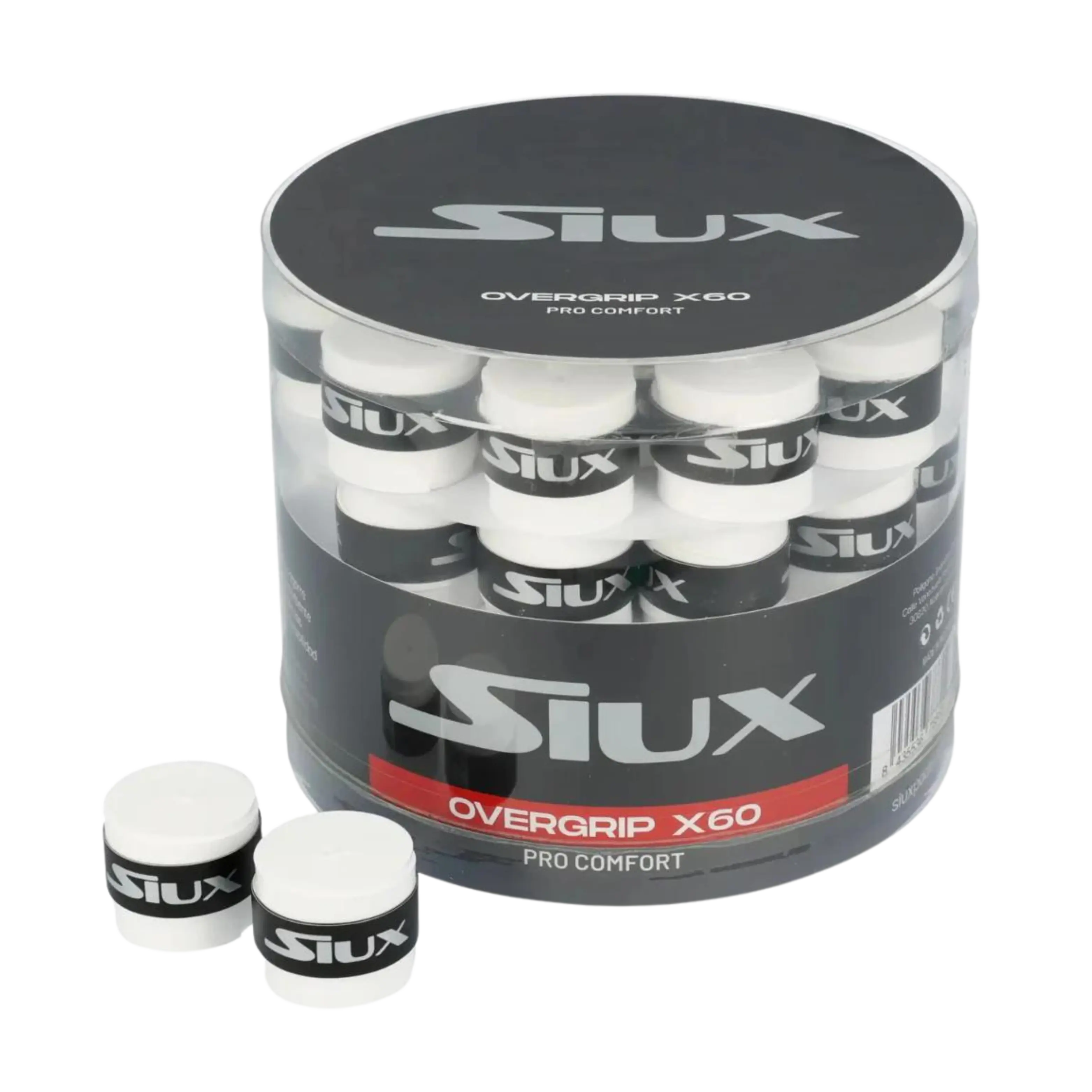 Siux - Boite de 60 surgrips de padel Pro Comfort