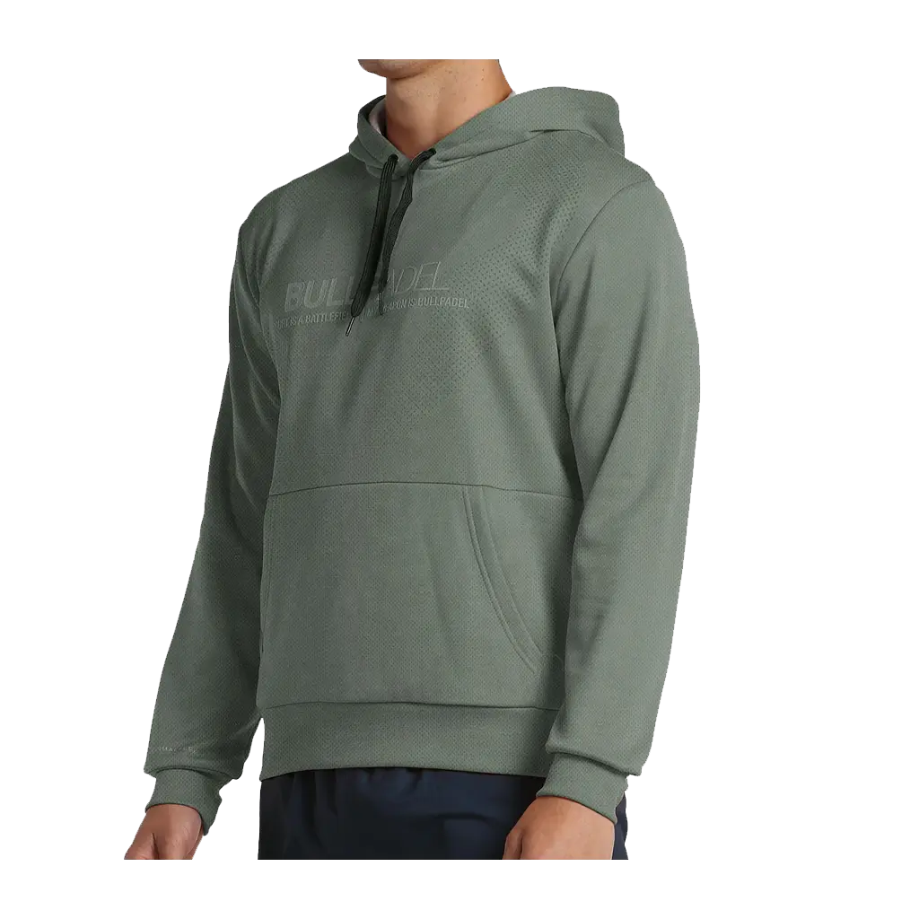Bullpadel - Sweat à capuche Grelo Kaki