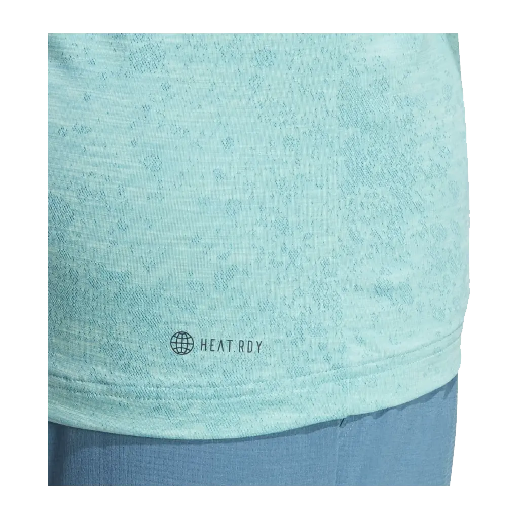 Adidas - T-Shirt de padel Freelift Bleu