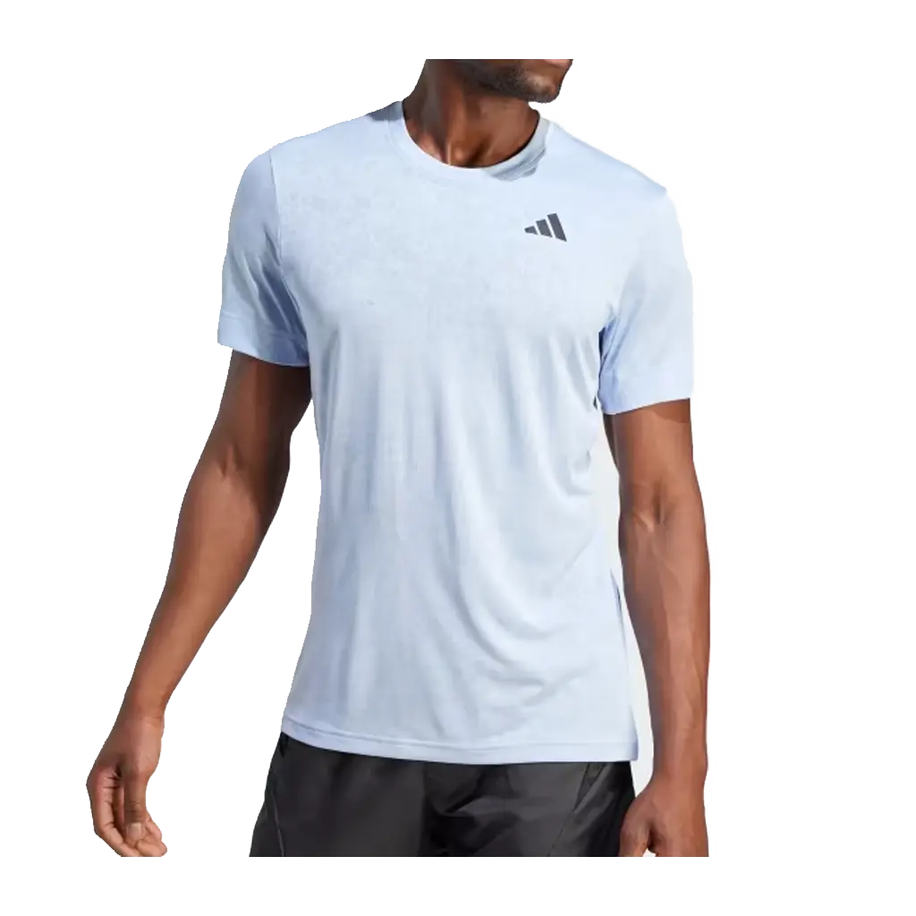 T-Shirt de Padel Adidas Freelift Bleu Daw