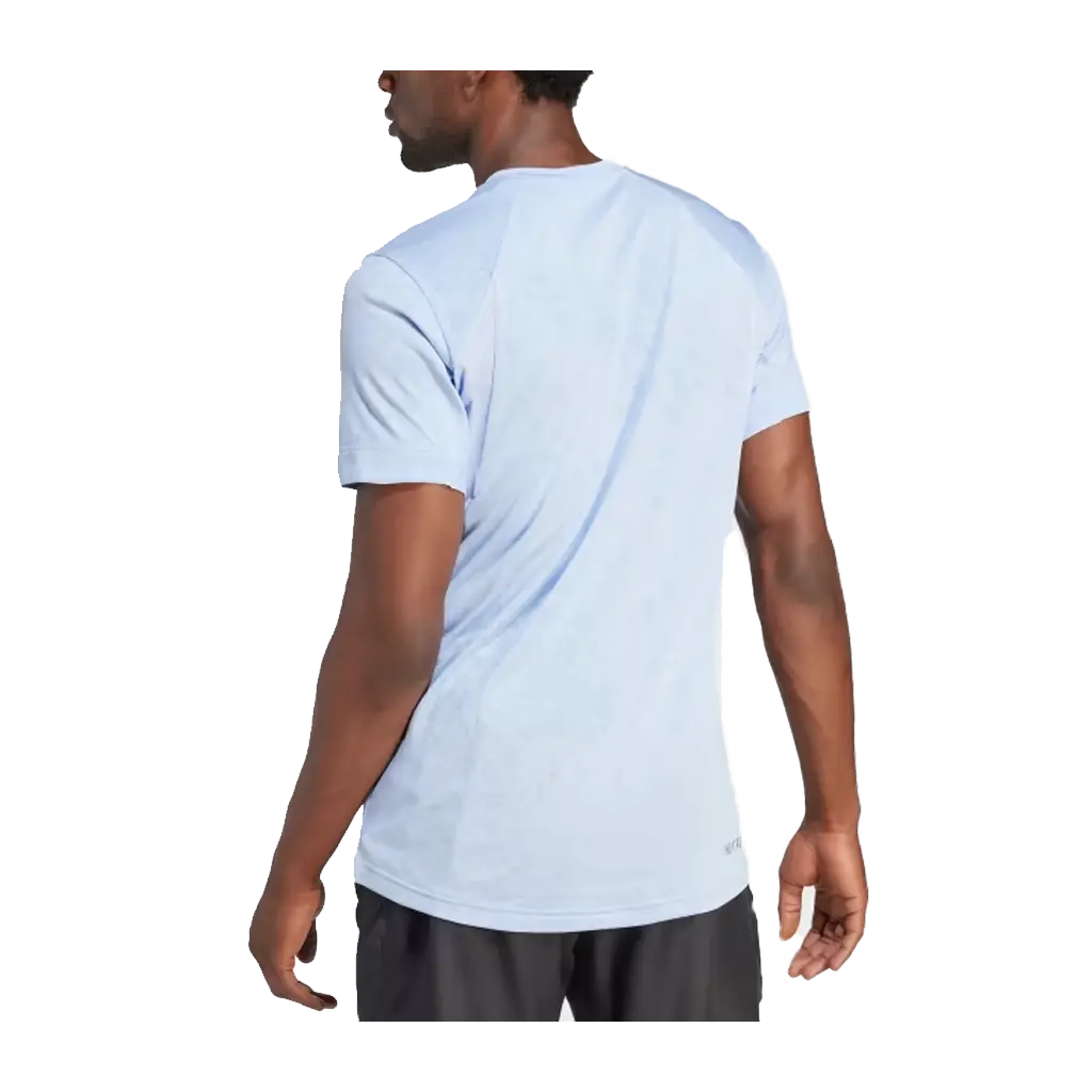 T-Shirt de Padel Adidas Freelift Bleu Daw