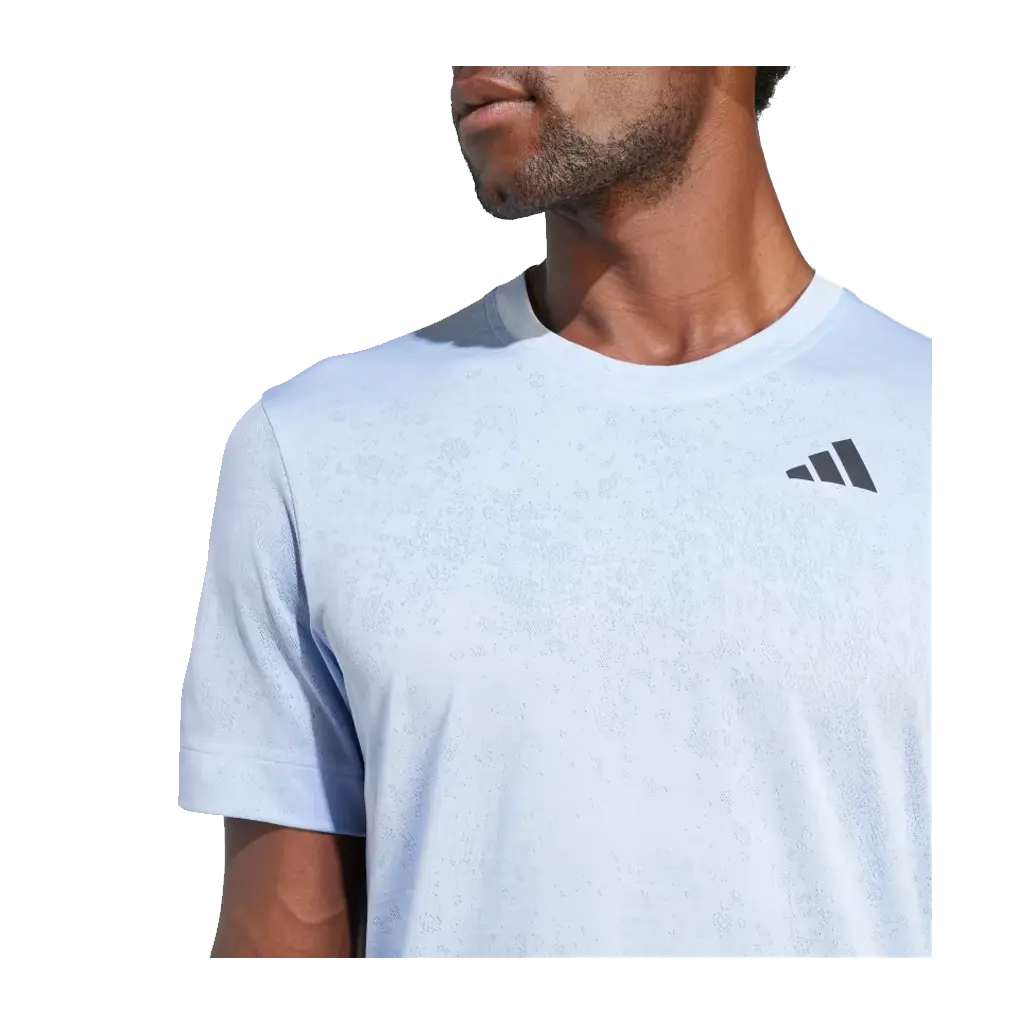 T-Shirt de Padel Adidas Freelift Bleu Daw