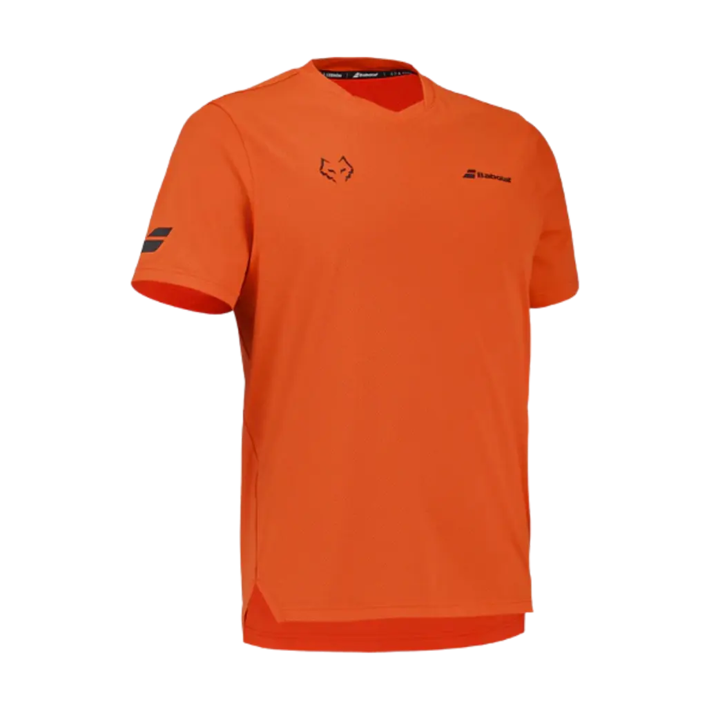 T-shirt de padel Babolat Crew Neck Lebron Orange