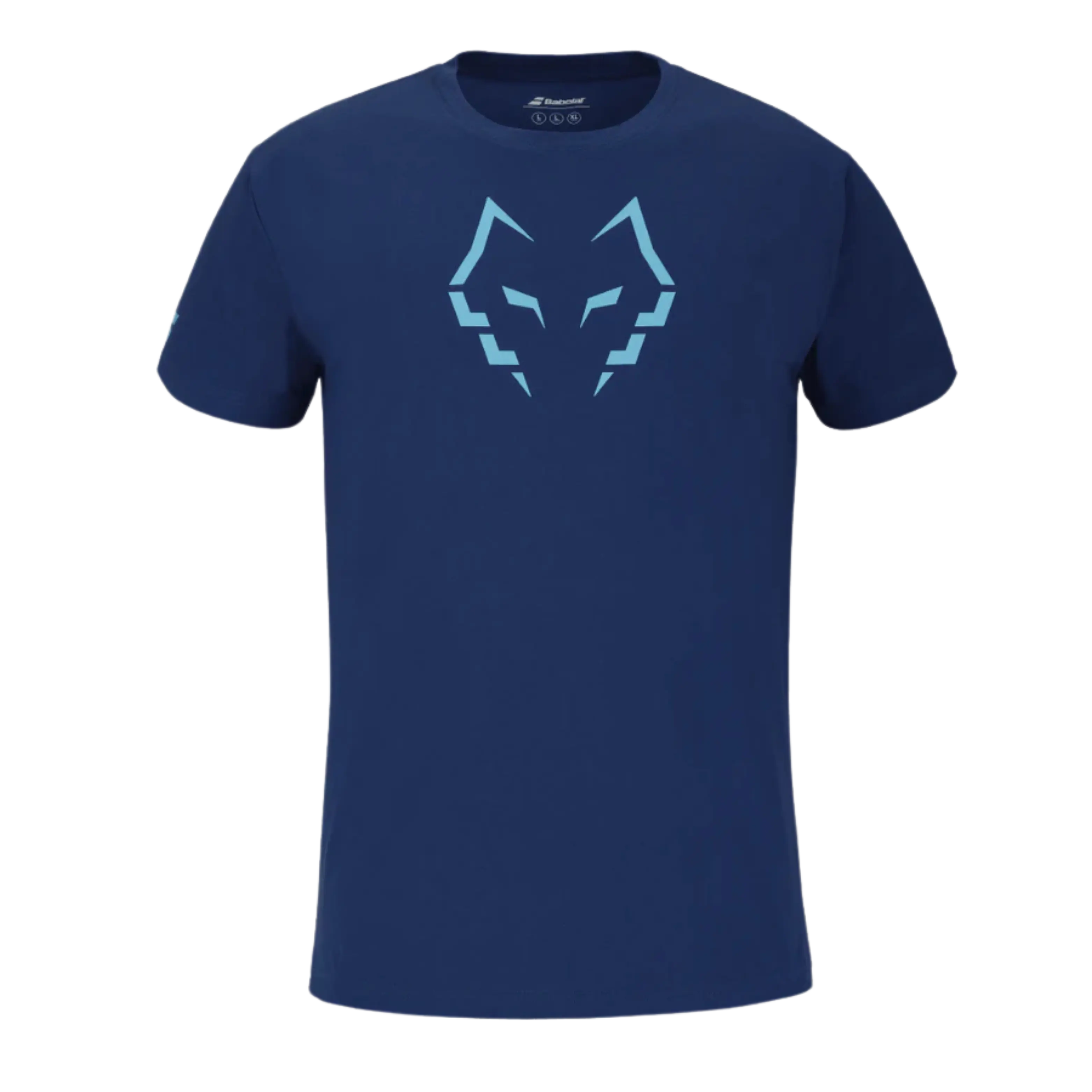 T-shirt de padel Babolat Coton Tee Lebron Estate Bleu