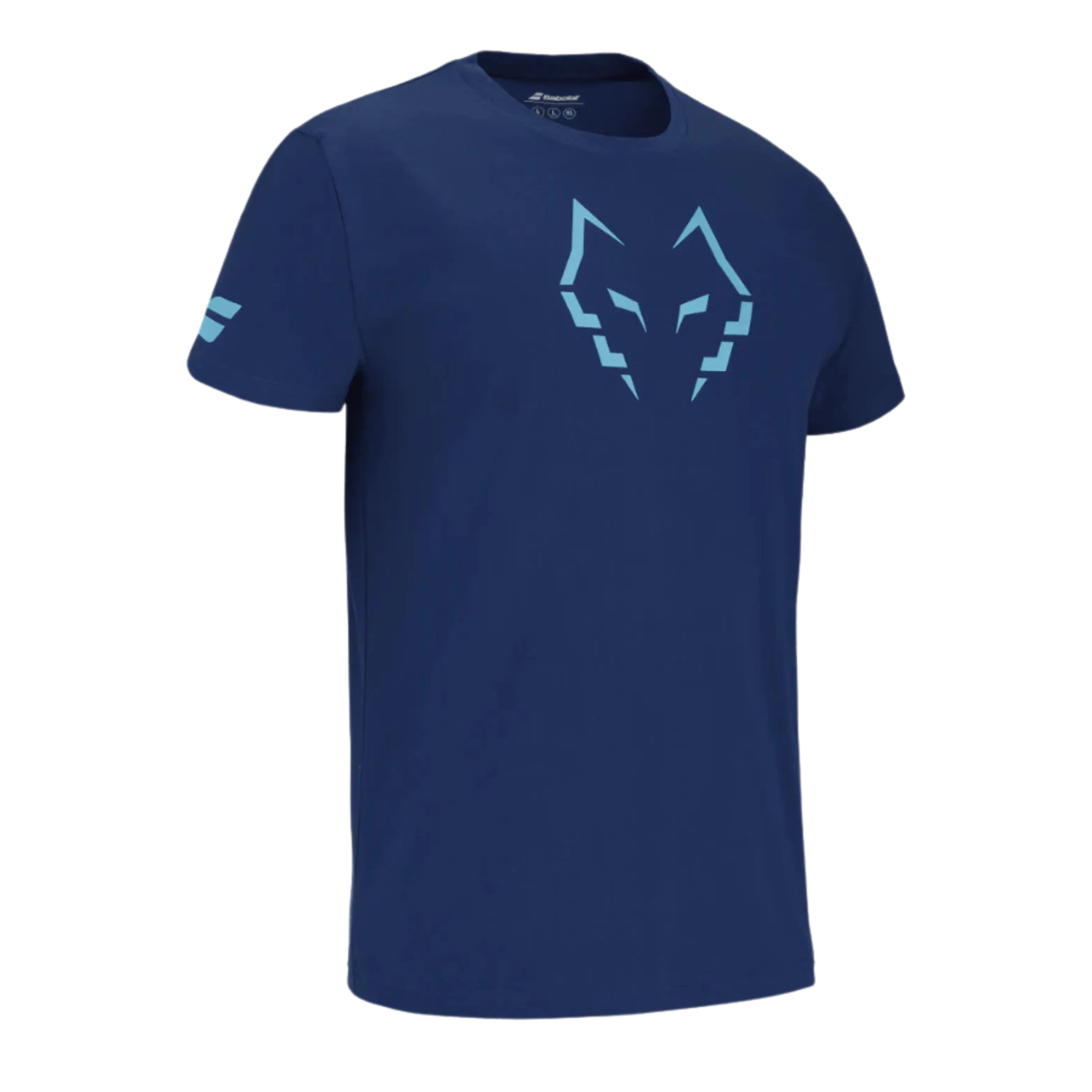 T-shirt de padel Babolat Coton Tee Lebron Estate Bleu