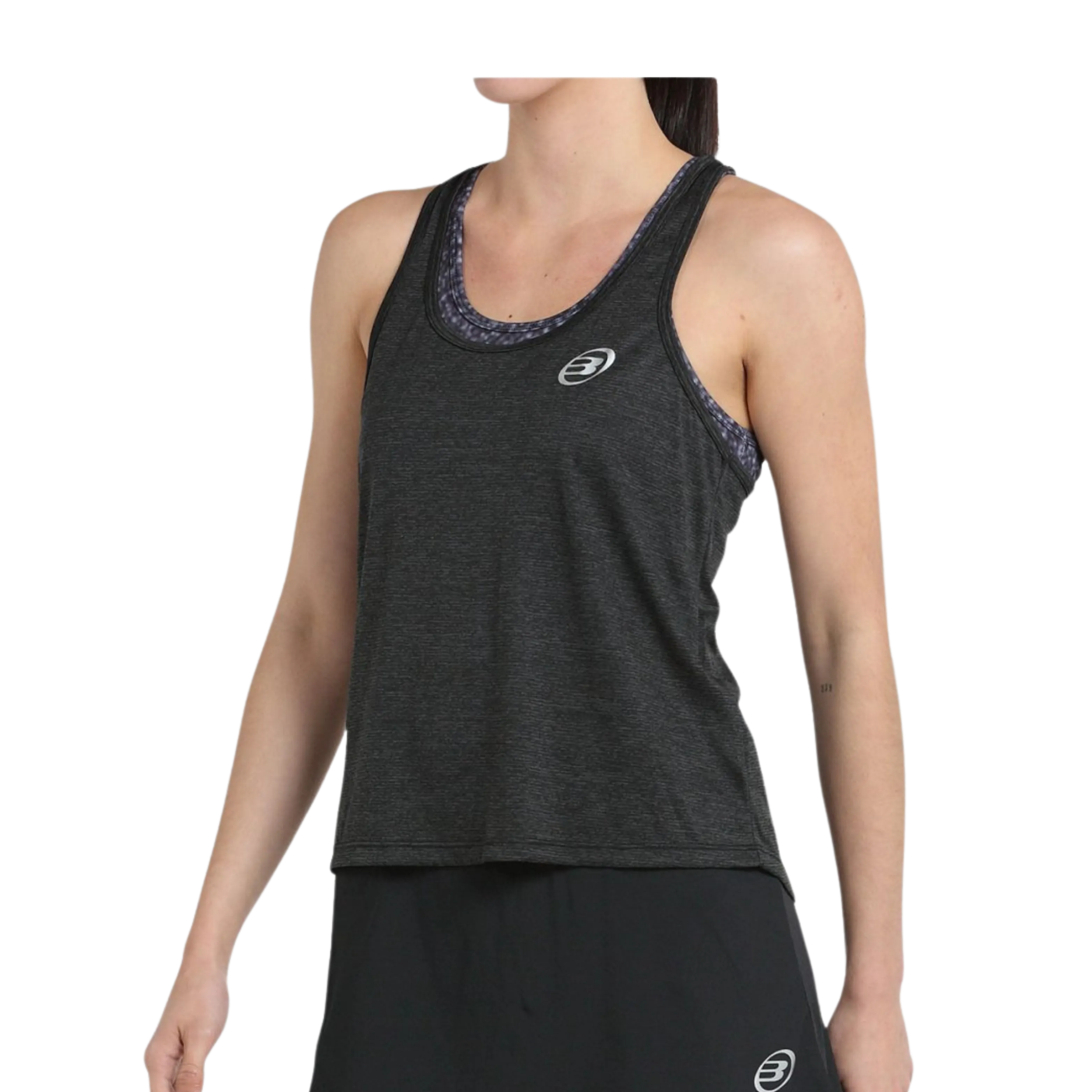 Bullpadel - T-Shirt de padel Basan Vigore Noir