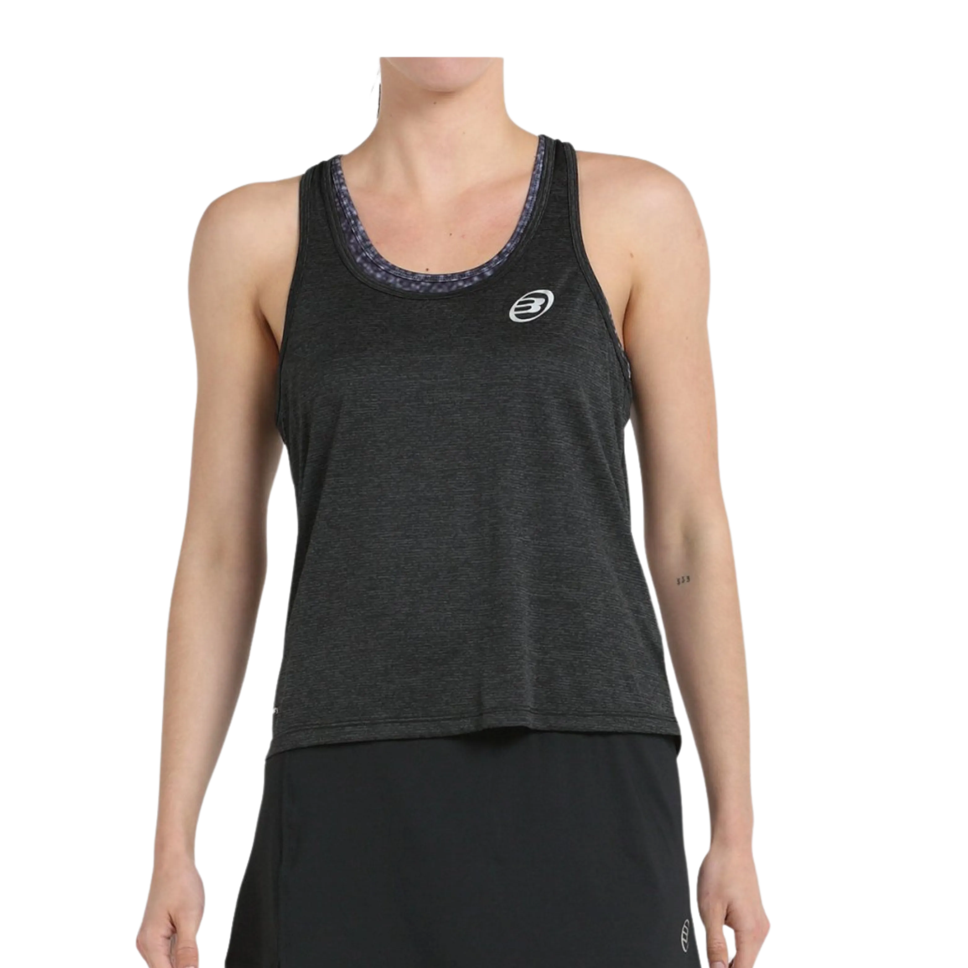 Bullpadel - T-Shirt de padel Basan Vigore Noir