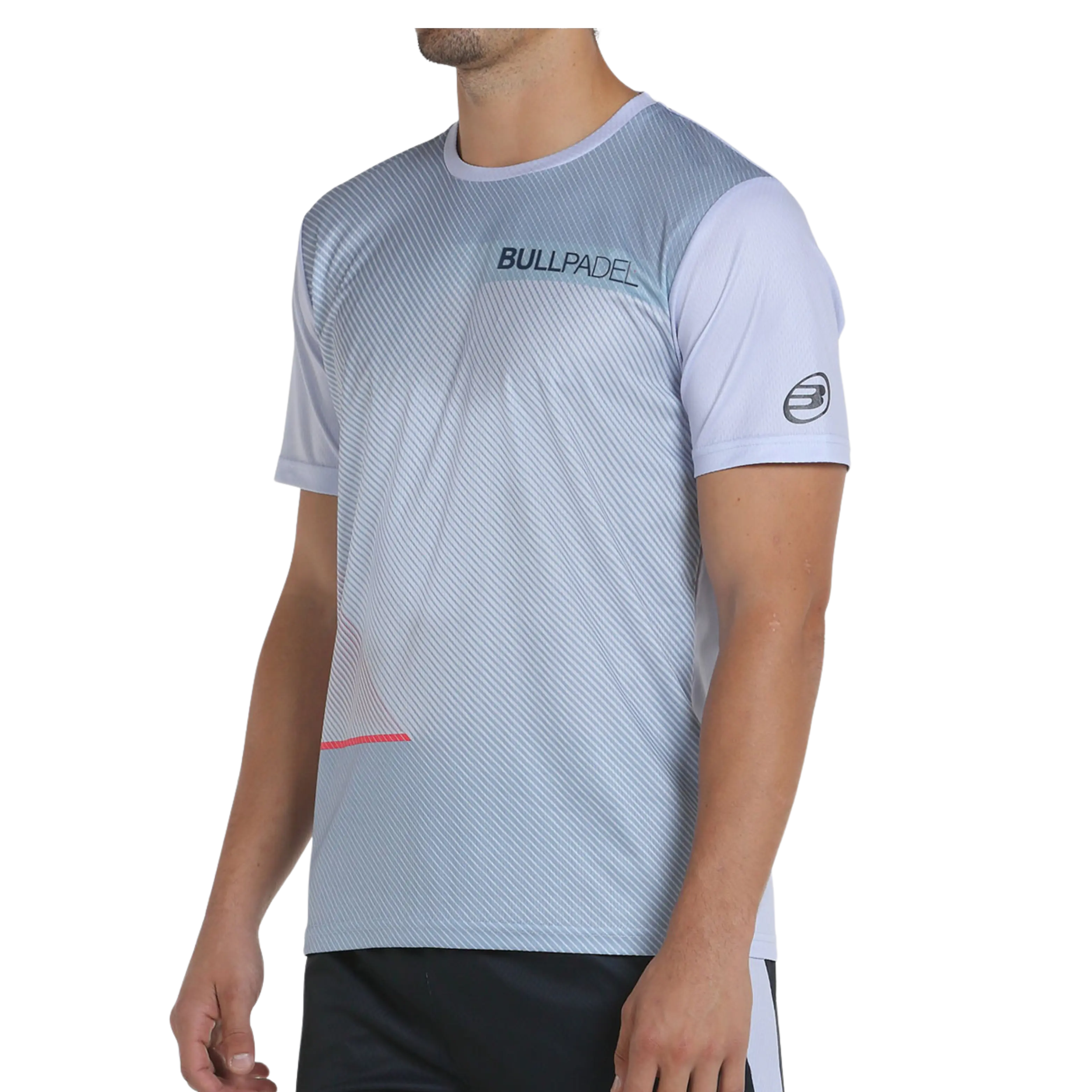 Bullpadel - T-Shirt de padel Carino Gris Bleu