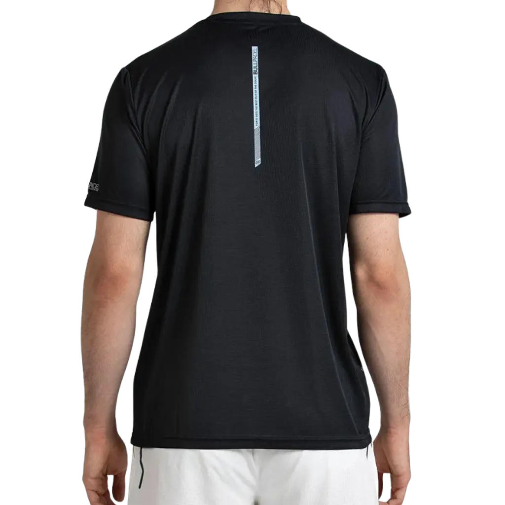 T-shirt de padel Bullpadel Casinas Noir