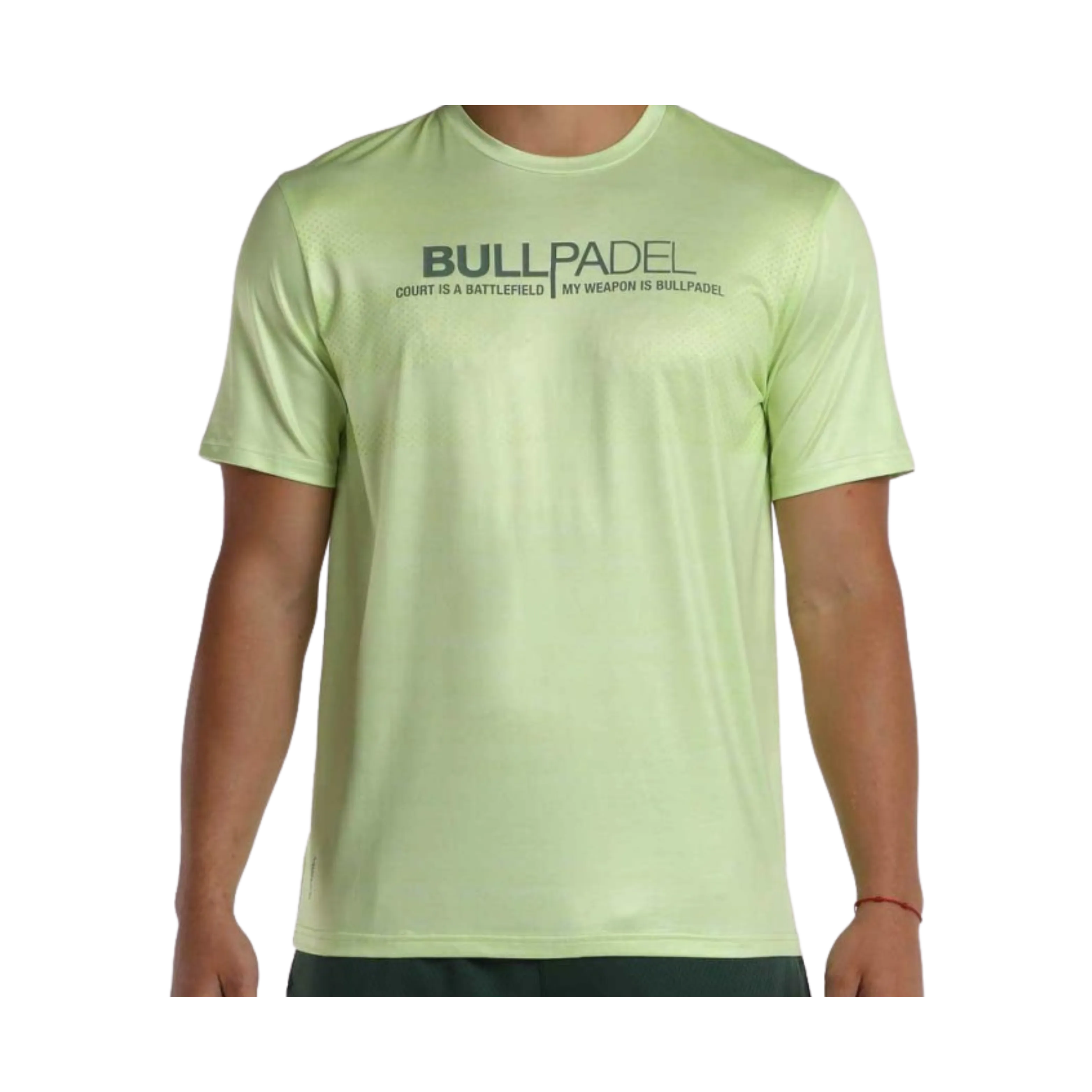 Bullpadel - T-shirt de padel Leteo Jaune Soufre