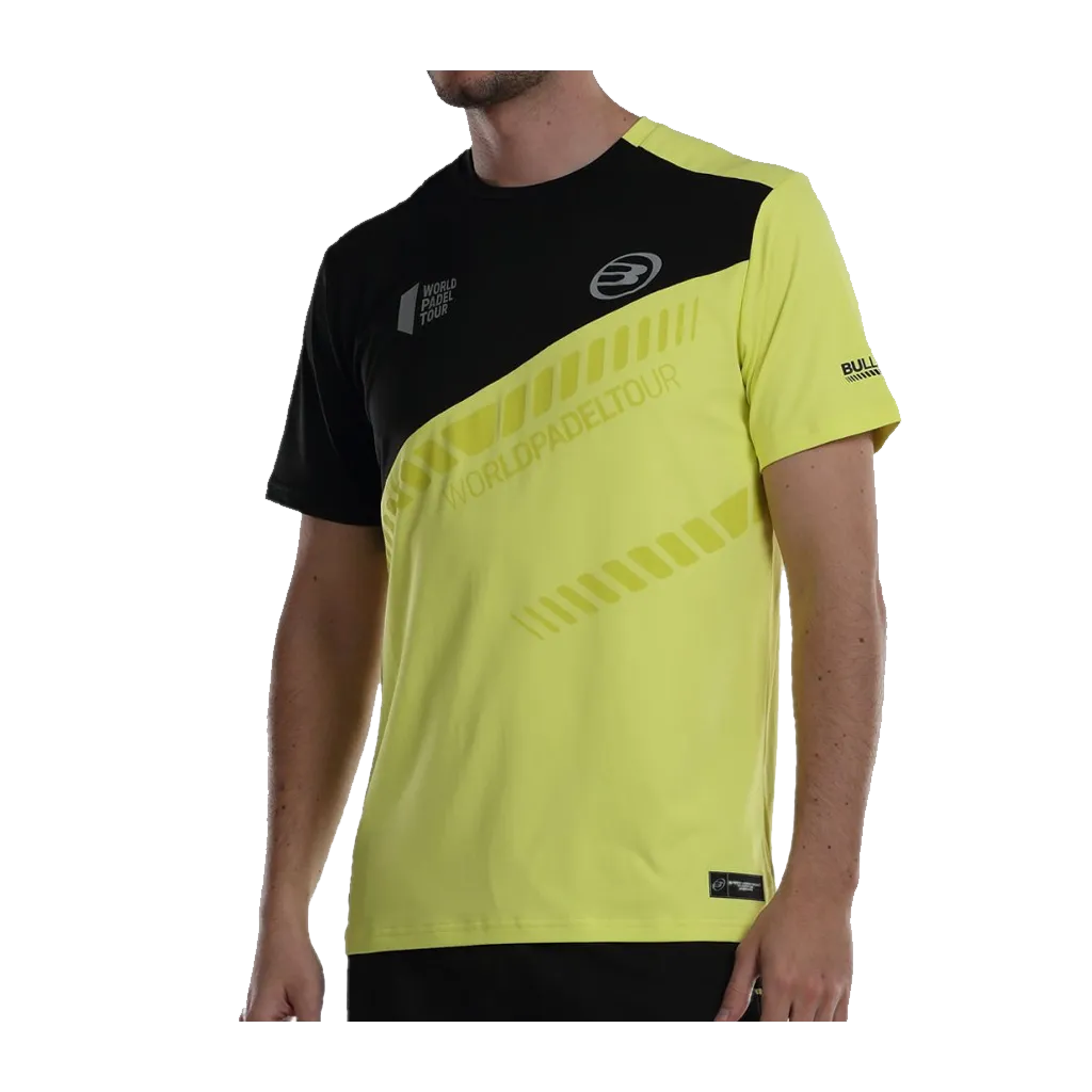 Bullpadel - T-shirt Lucio Jaune
