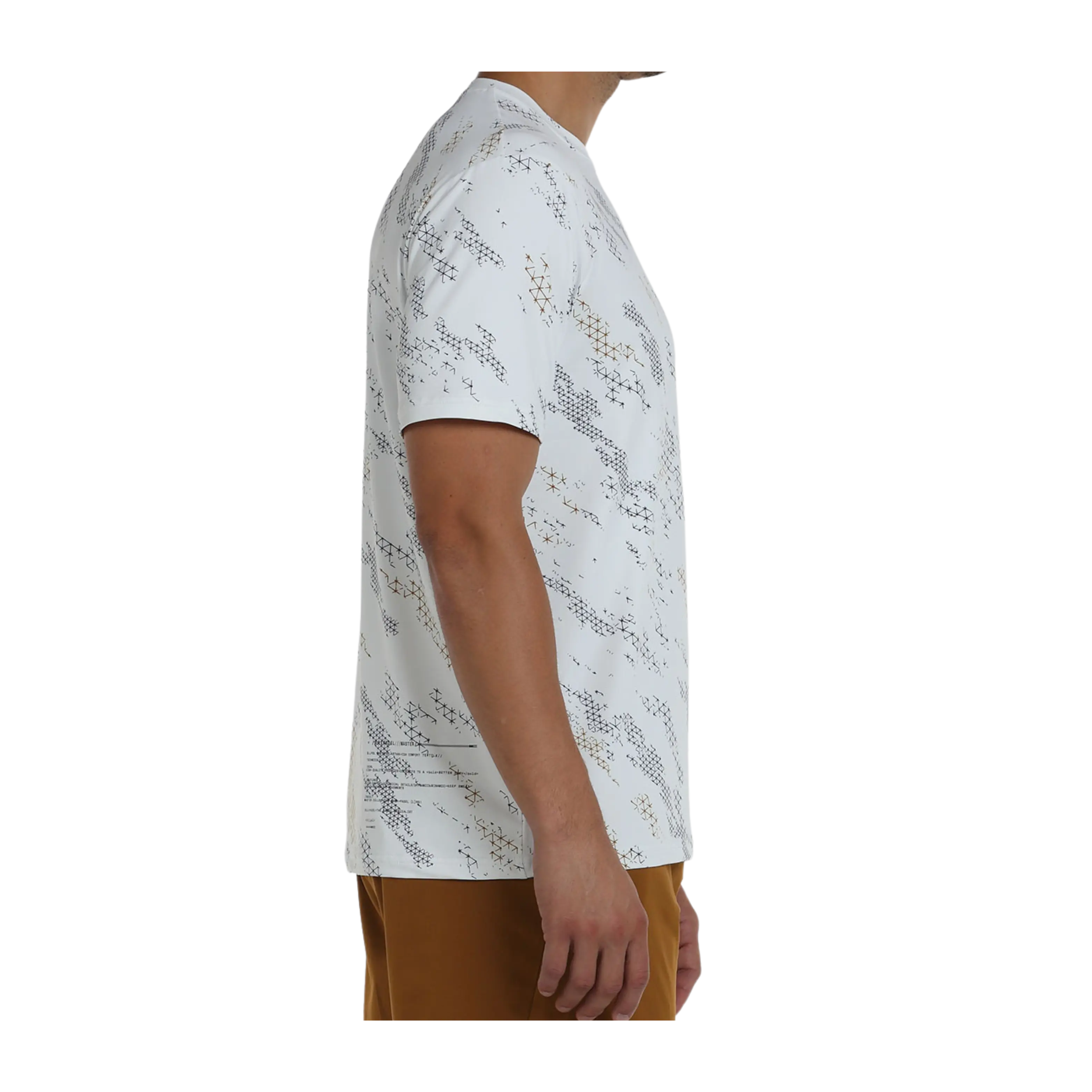 Bullpadel - T-Shirt de padel Mago Blanc