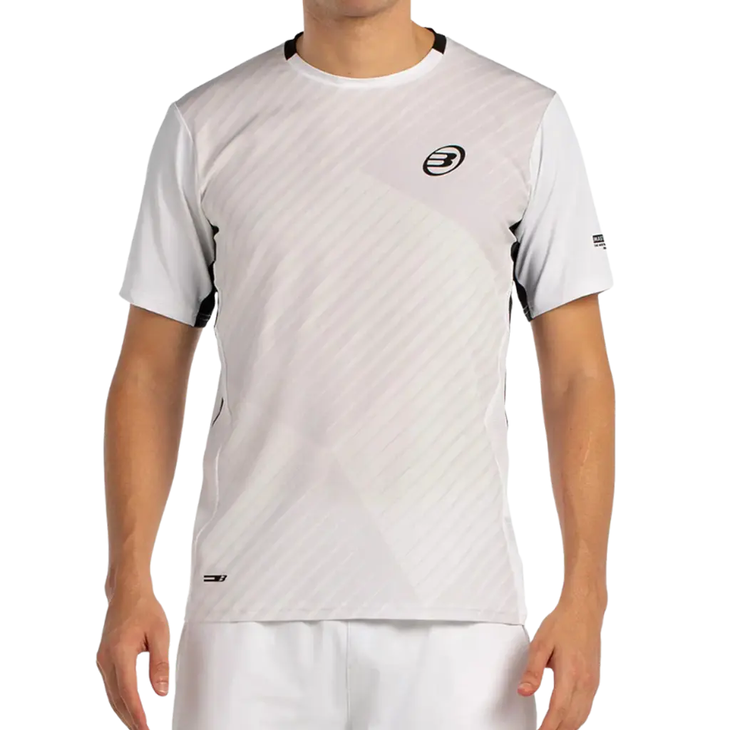 T-Shirt de padel Bullpadel Malmok Blanc