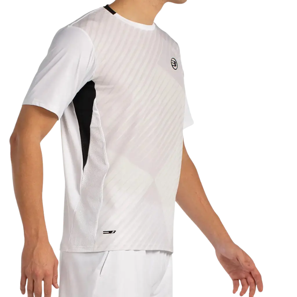T-Shirt de padel Bullpadel Malmok Blanc