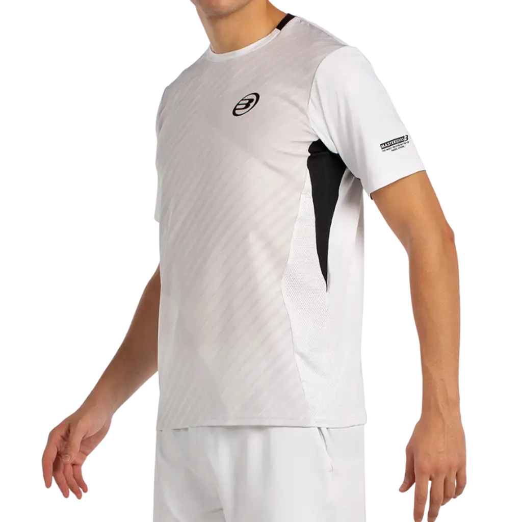 T-Shirt de padel Bullpadel Malmok Blanc