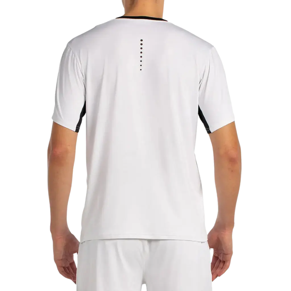 T-Shirt de padel Bullpadel Malmok Blanc
