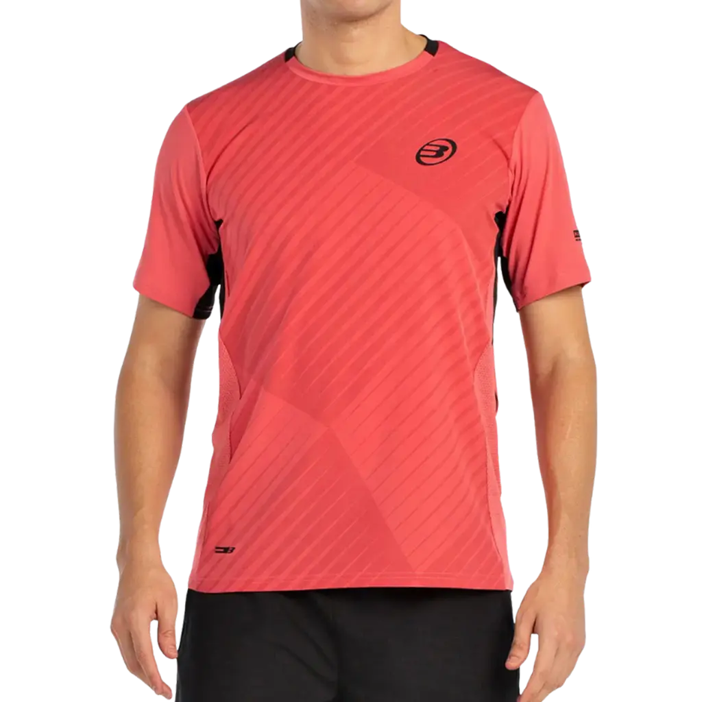 T-Shirt de padel Bullpadel Malmok Hibiscus