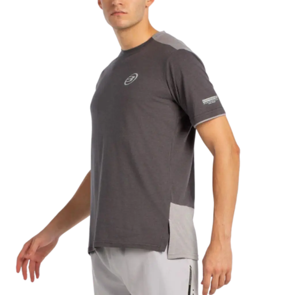 T-shirt de padel Bullpadel Marsic Gris
