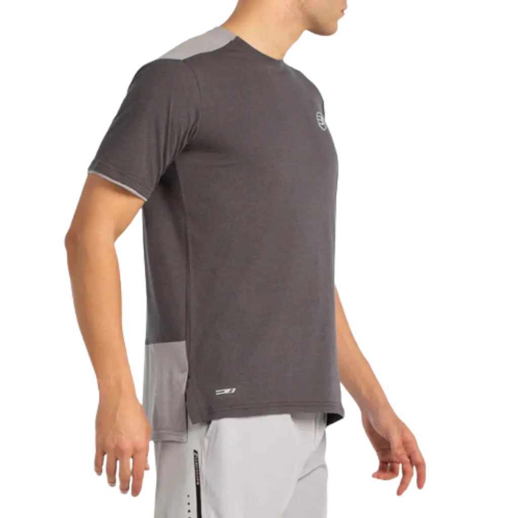 T-shirt de padel Bullpadel Marsic Gris