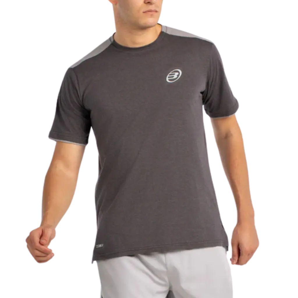 T-shirt de padel Bullpadel Marsic Gris