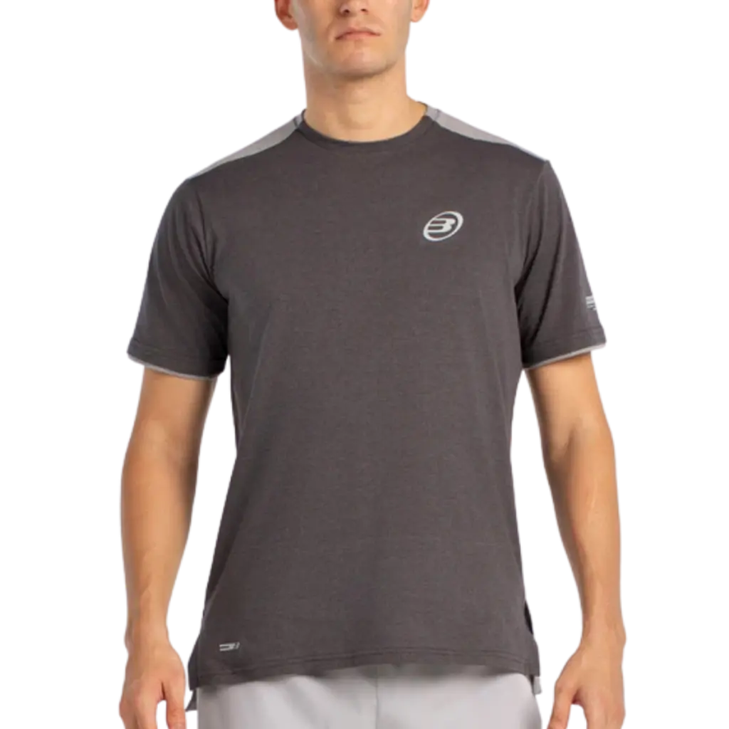 T-shirt de padel Bullpadel Marsic Gris