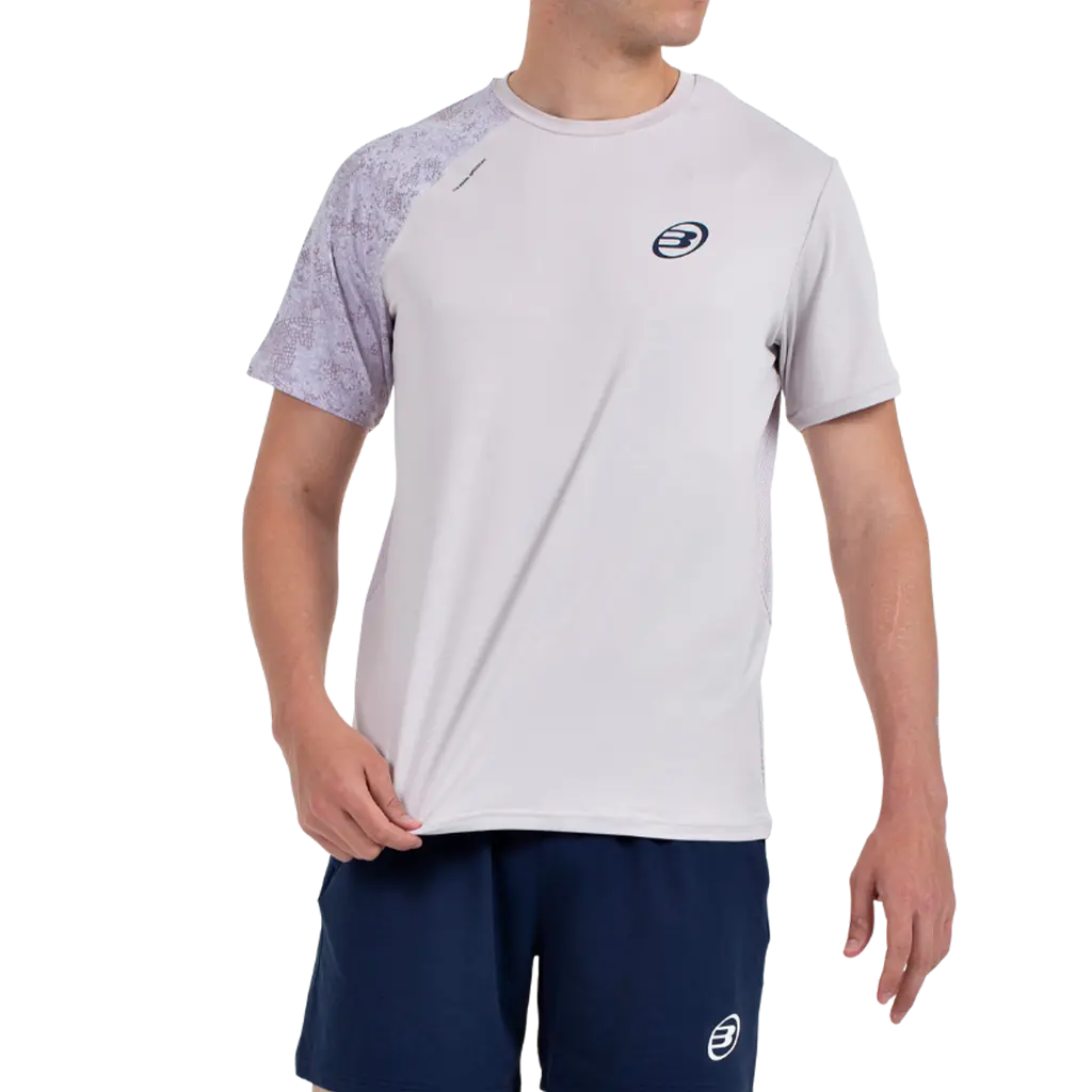 T-shirt de padel Bullpadel Mazaron Blanc