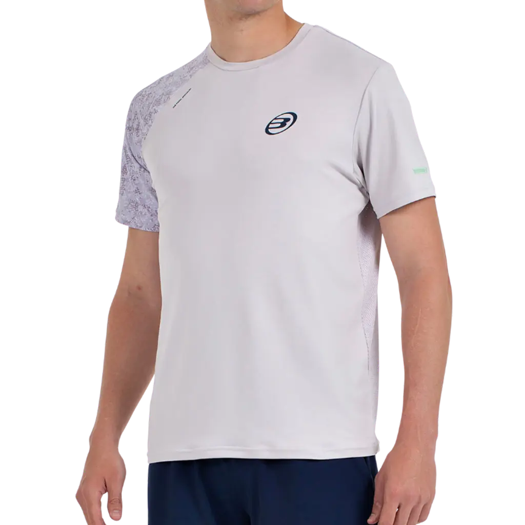T-shirt de padel Bullpadel Mazaron Blanc