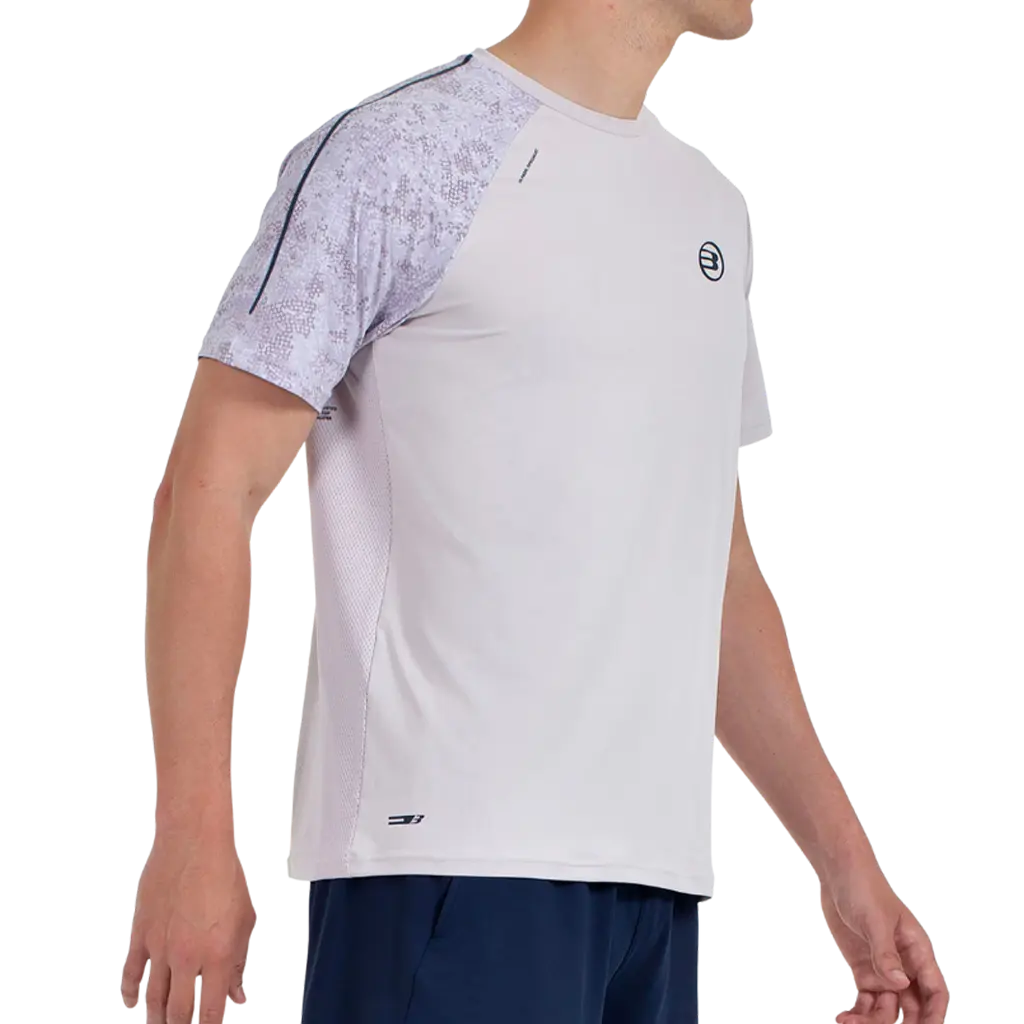 T-shirt de padel Bullpadel Mazaron Blanc