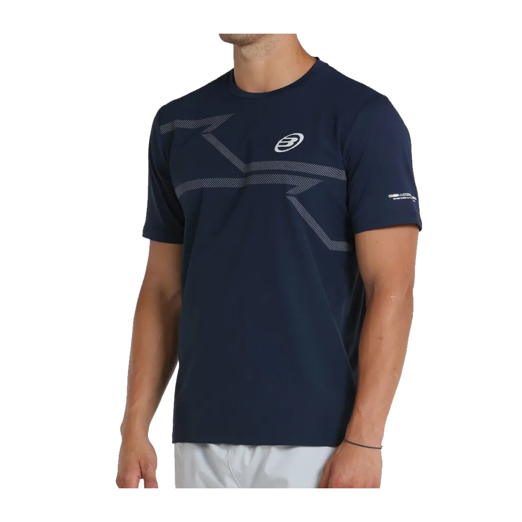Bullpadel - T-shirt de padel Mitin Bleu Marine