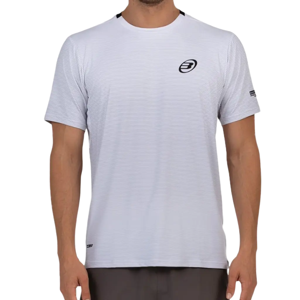T-Shirt de padel Bullpadel Musica Blanc
