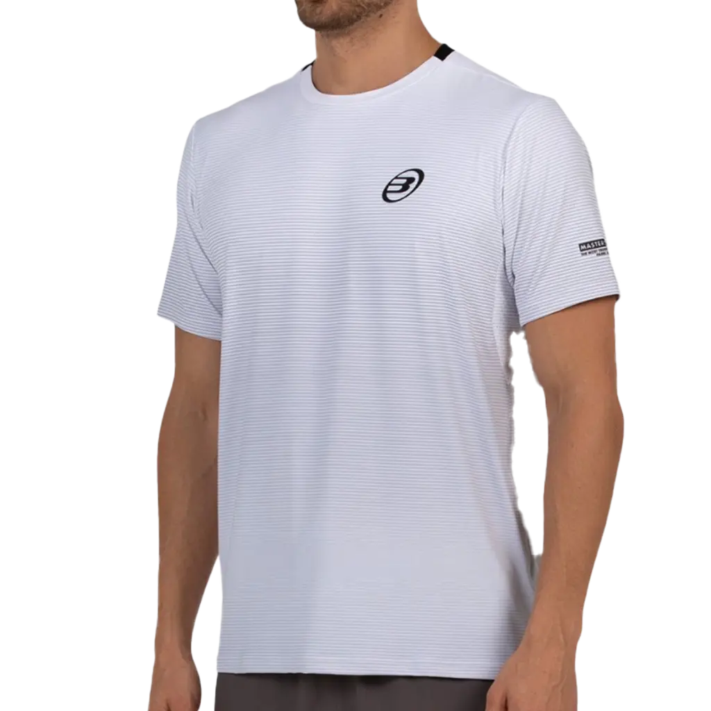 T-Shirt de padel Bullpadel Musica Blanc