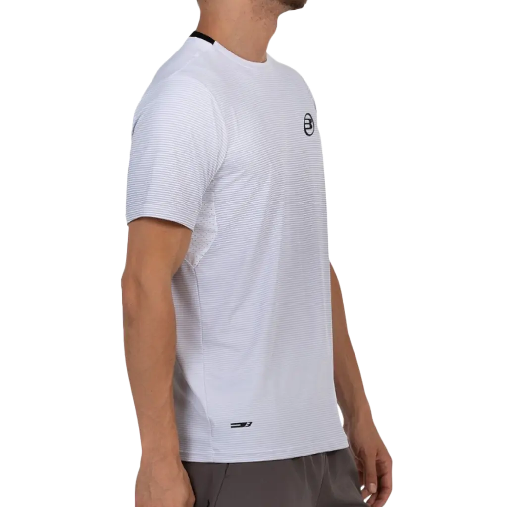 T-Shirt de padel Bullpadel Musica Blanc