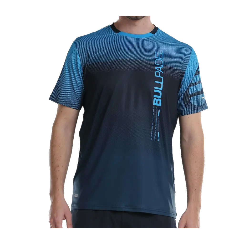 Bullpadel - T-shirt Nauru Bleu