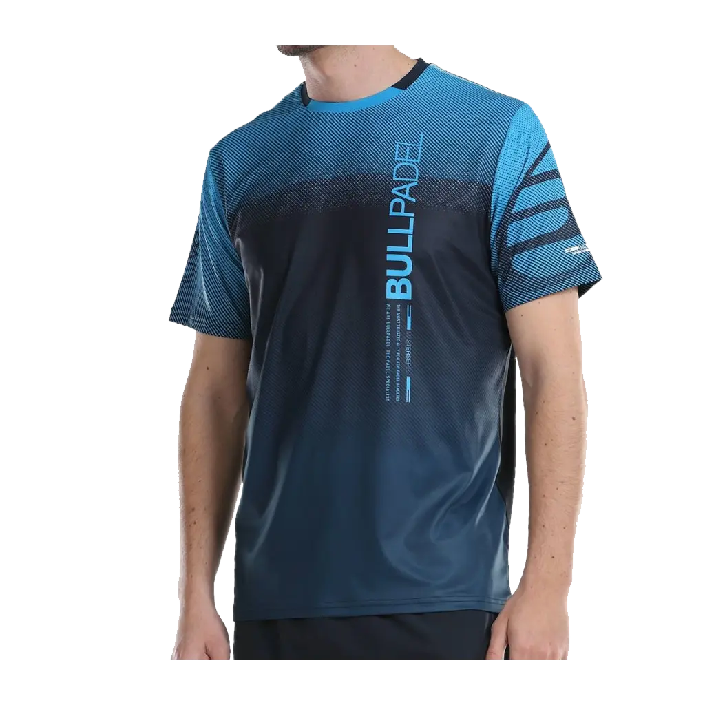 Bullpadel - T-shirt Nauru Bleu