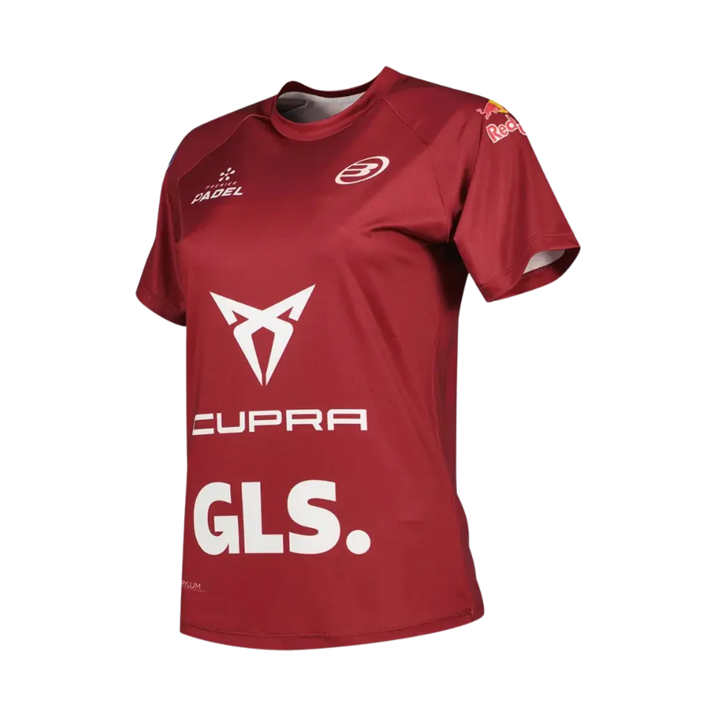 Bullpadel - T-Shirt de padel Oimbra Bea Gonzales Rouge
