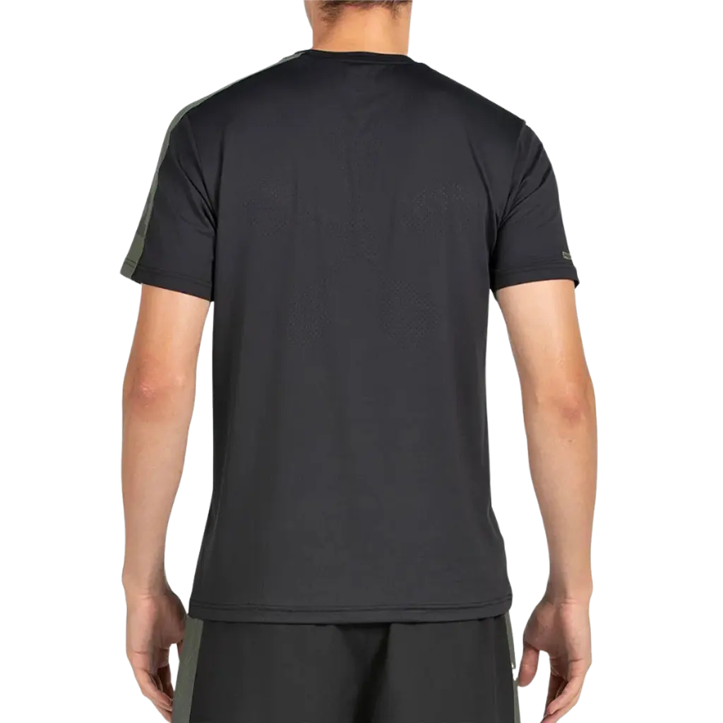T-Shirt de padel Bullpadel Pocate Noir