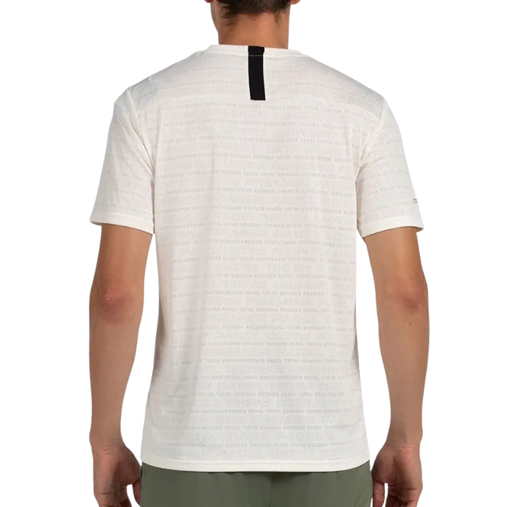 T-Shirt de padel Bullpadel Prilep Ecru