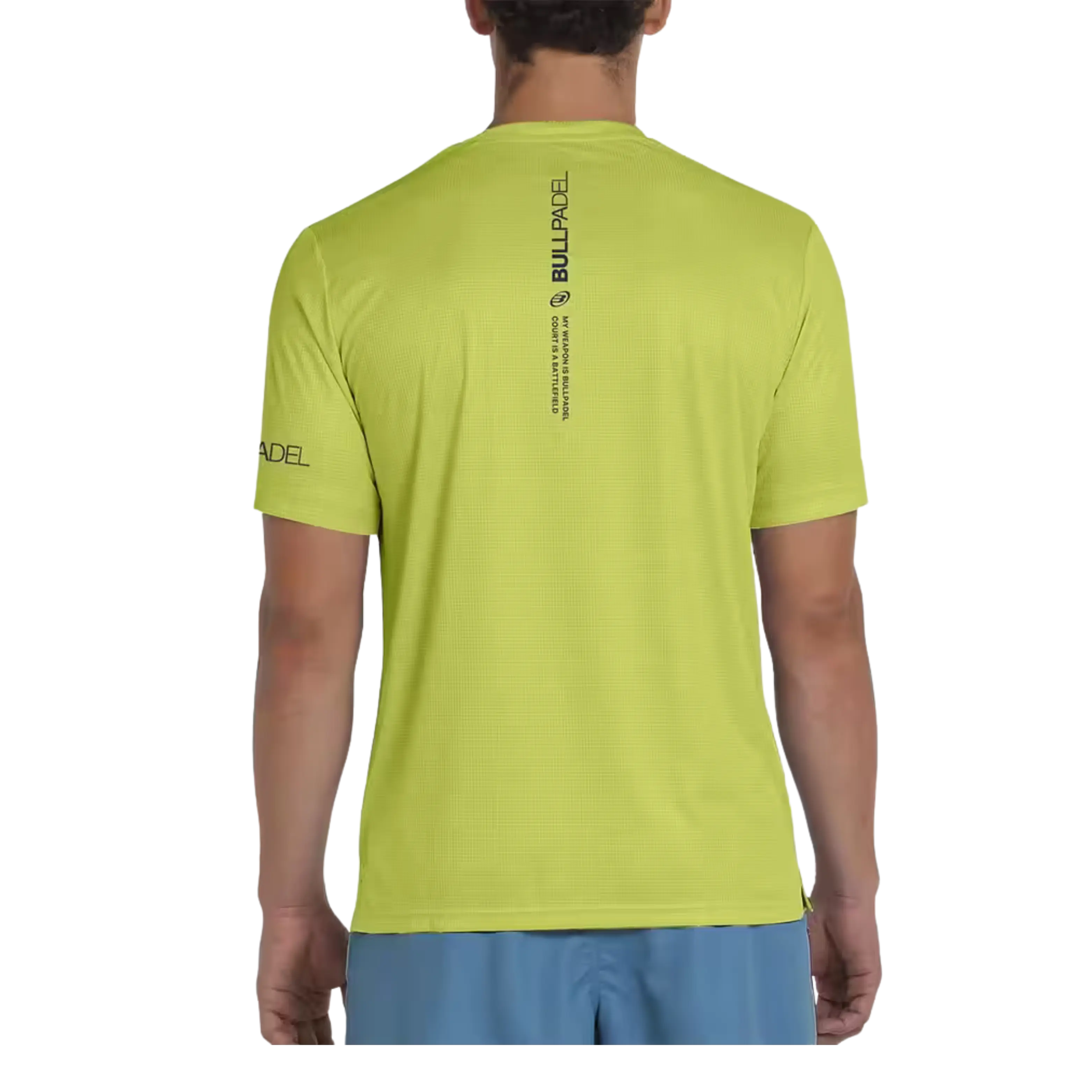 Bullpadel - T-Shirt de padel Beque Jaune