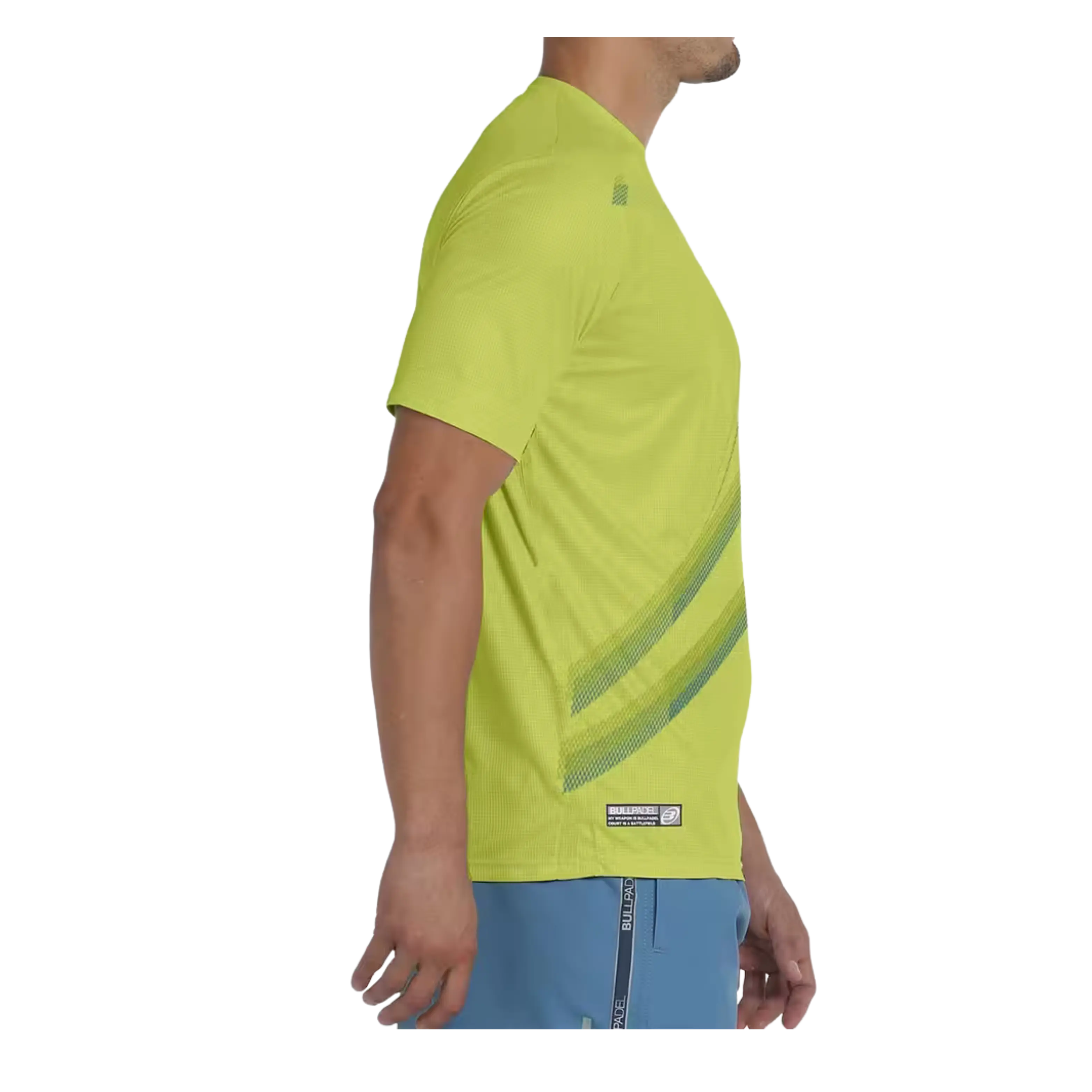Bullpadel - T-Shirt de padel Beque Jaune