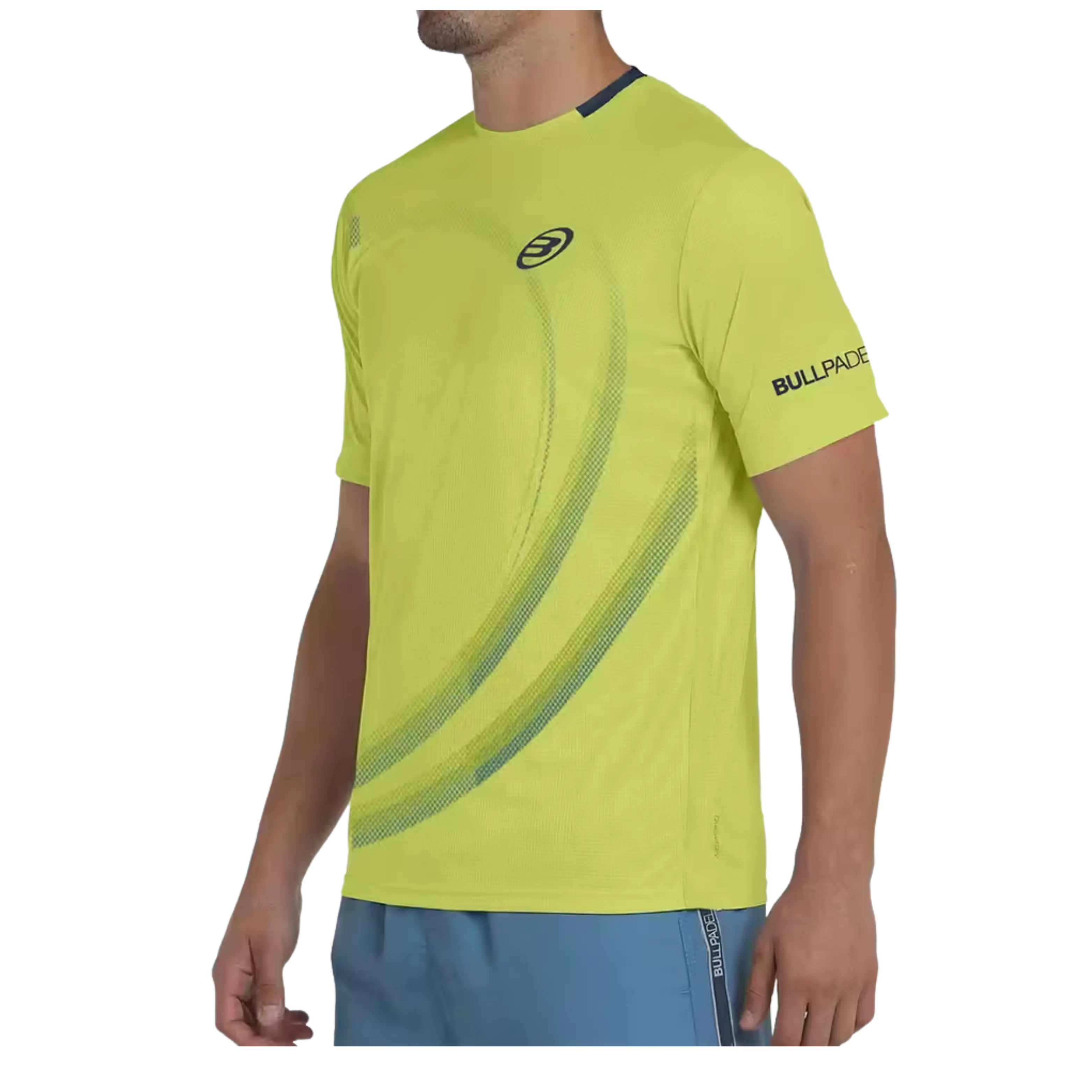 Bullpadel - T-Shirt de padel Beque Jaune