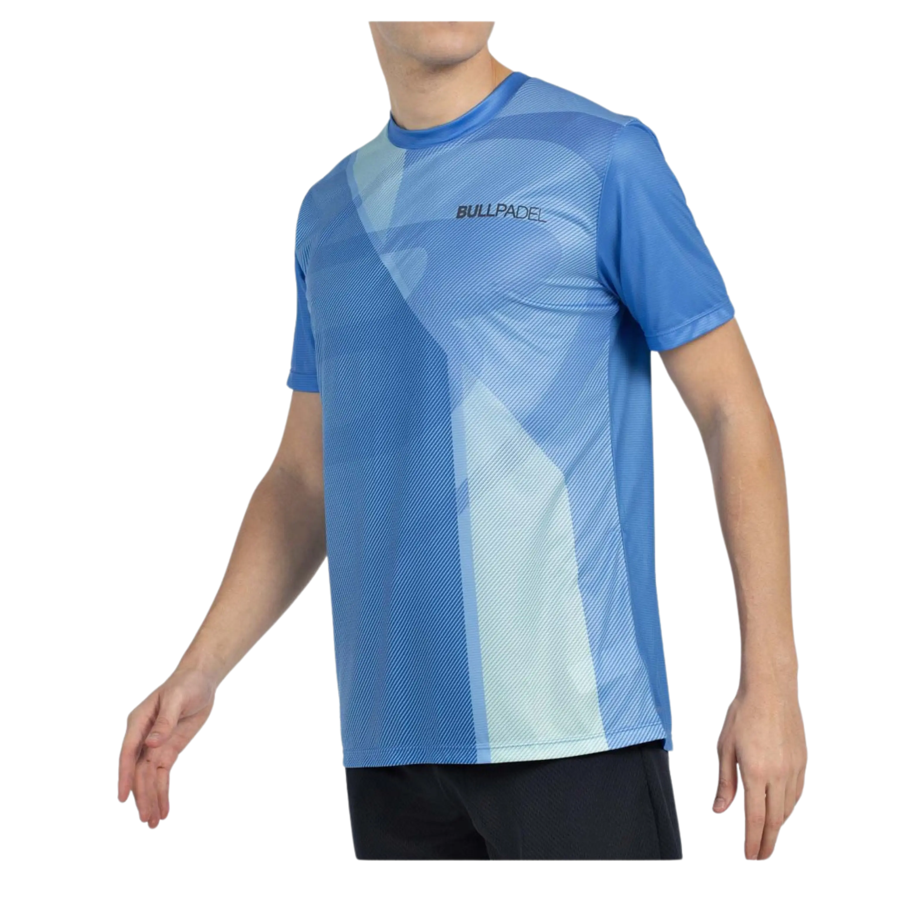 Bullpadel - T-Shirt de padel Brumo Bleu