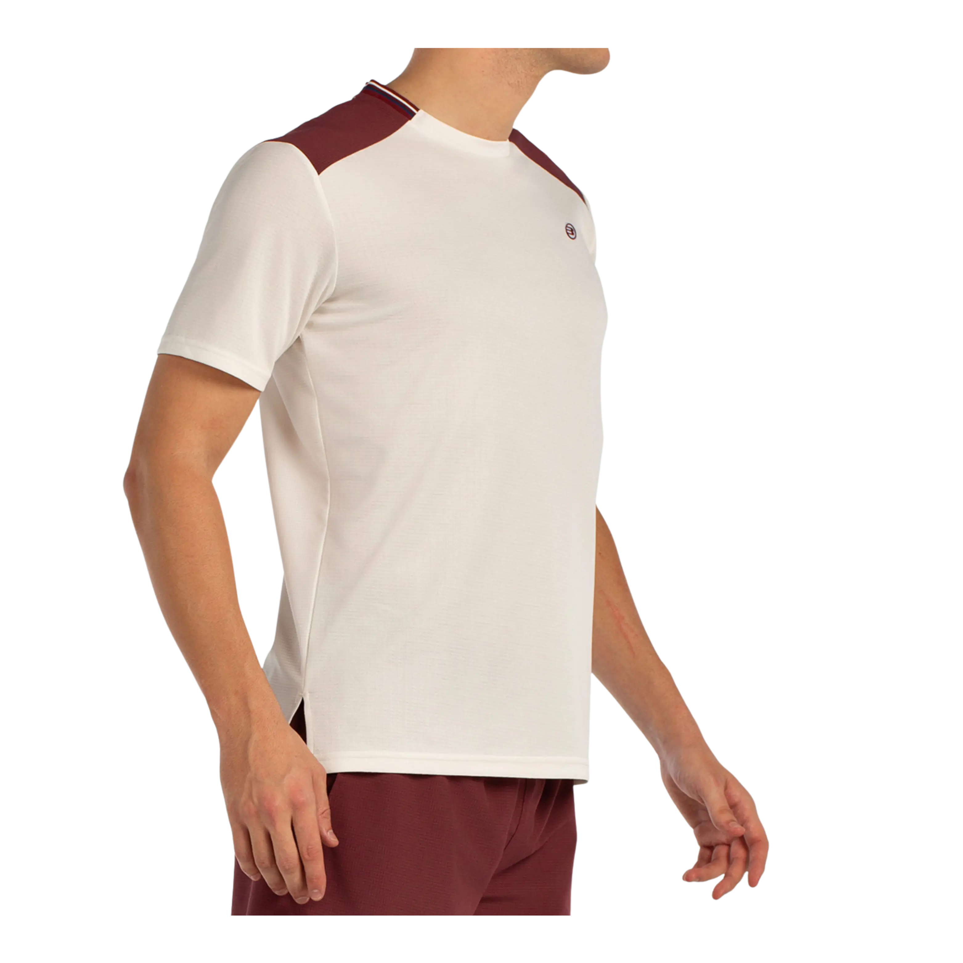 T-Shirt de padel Bullpadel Acrux Blanc