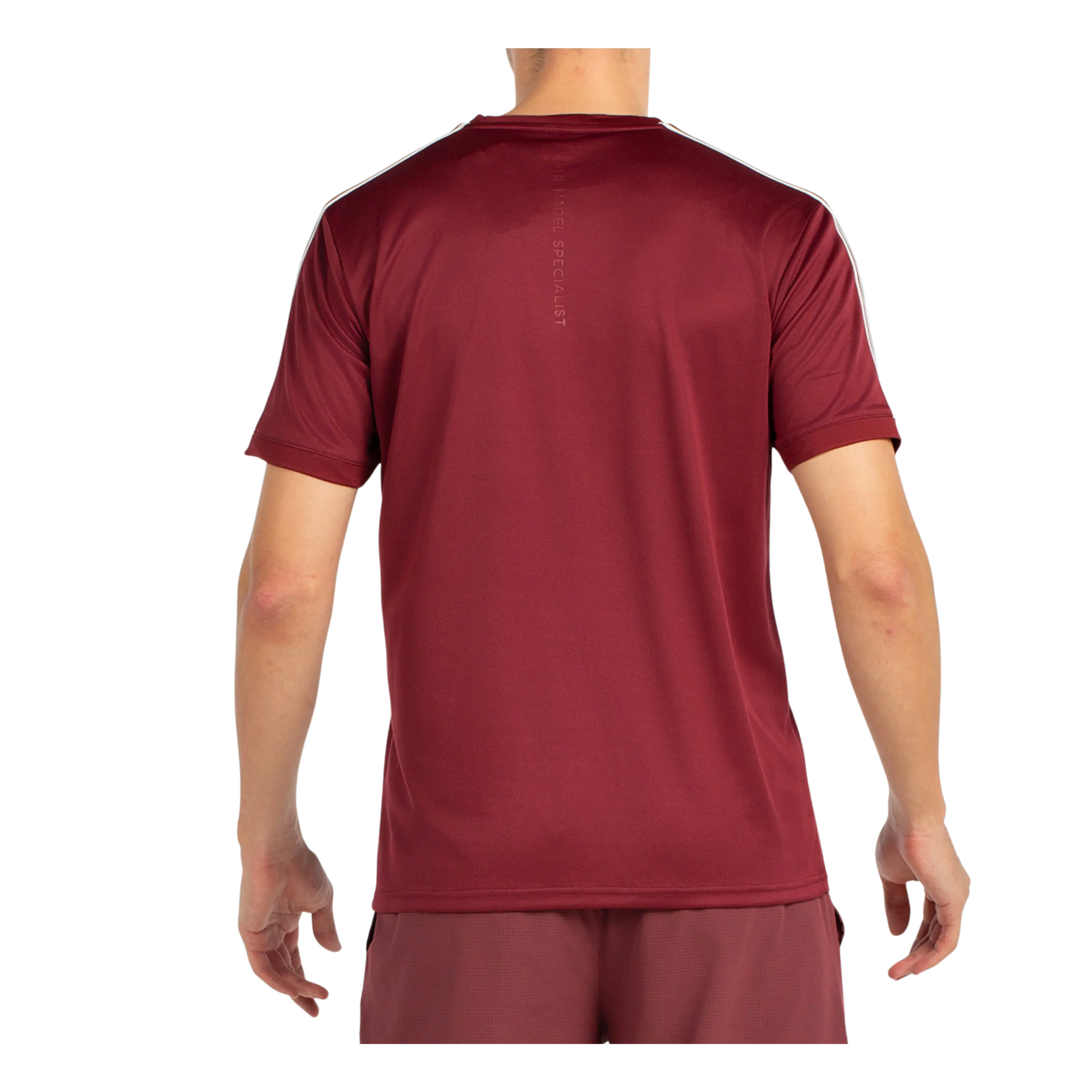 T-Shirt de padel Bullpadel Alder Bordeau