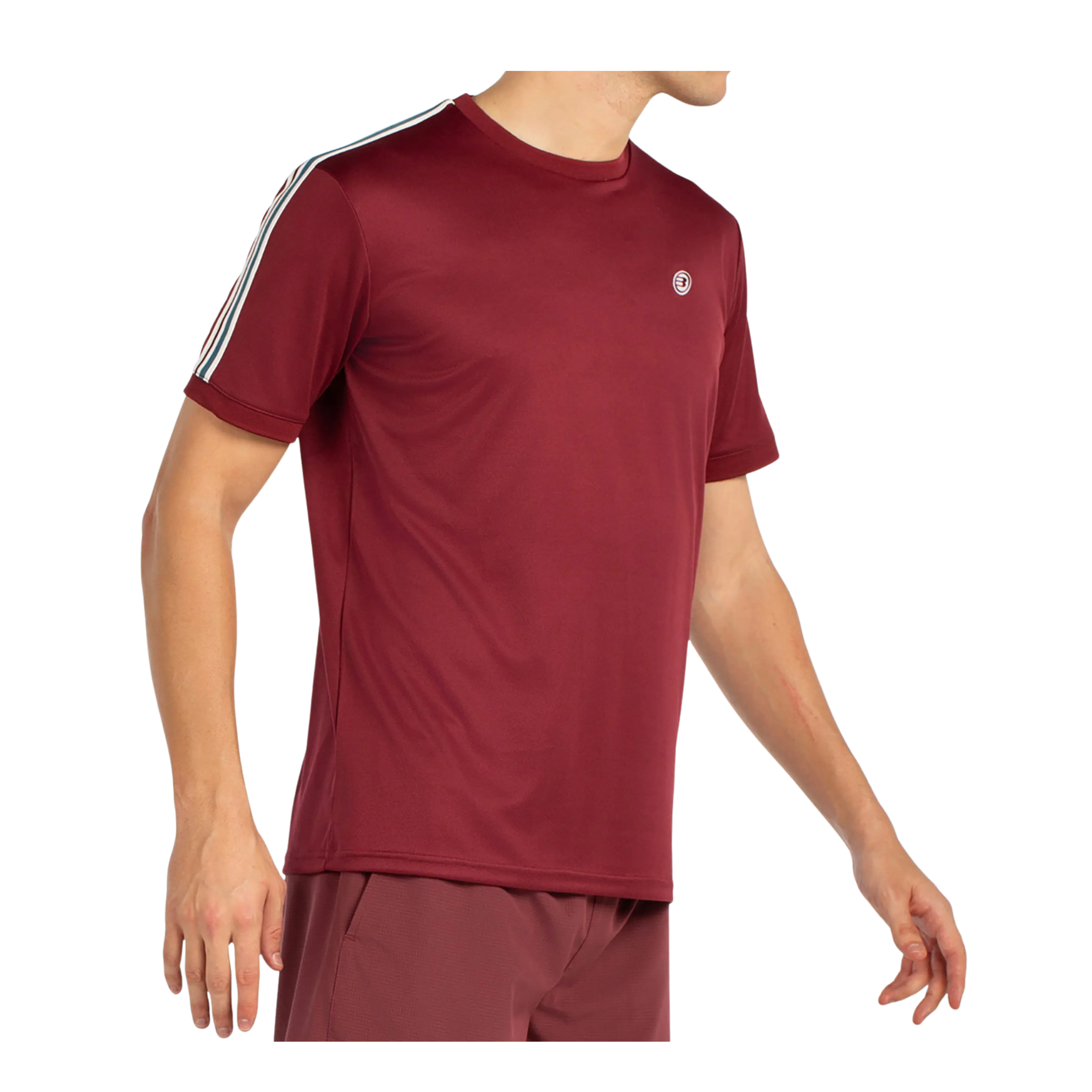 T-Shirt de padel Bullpadel Alder Bordeau