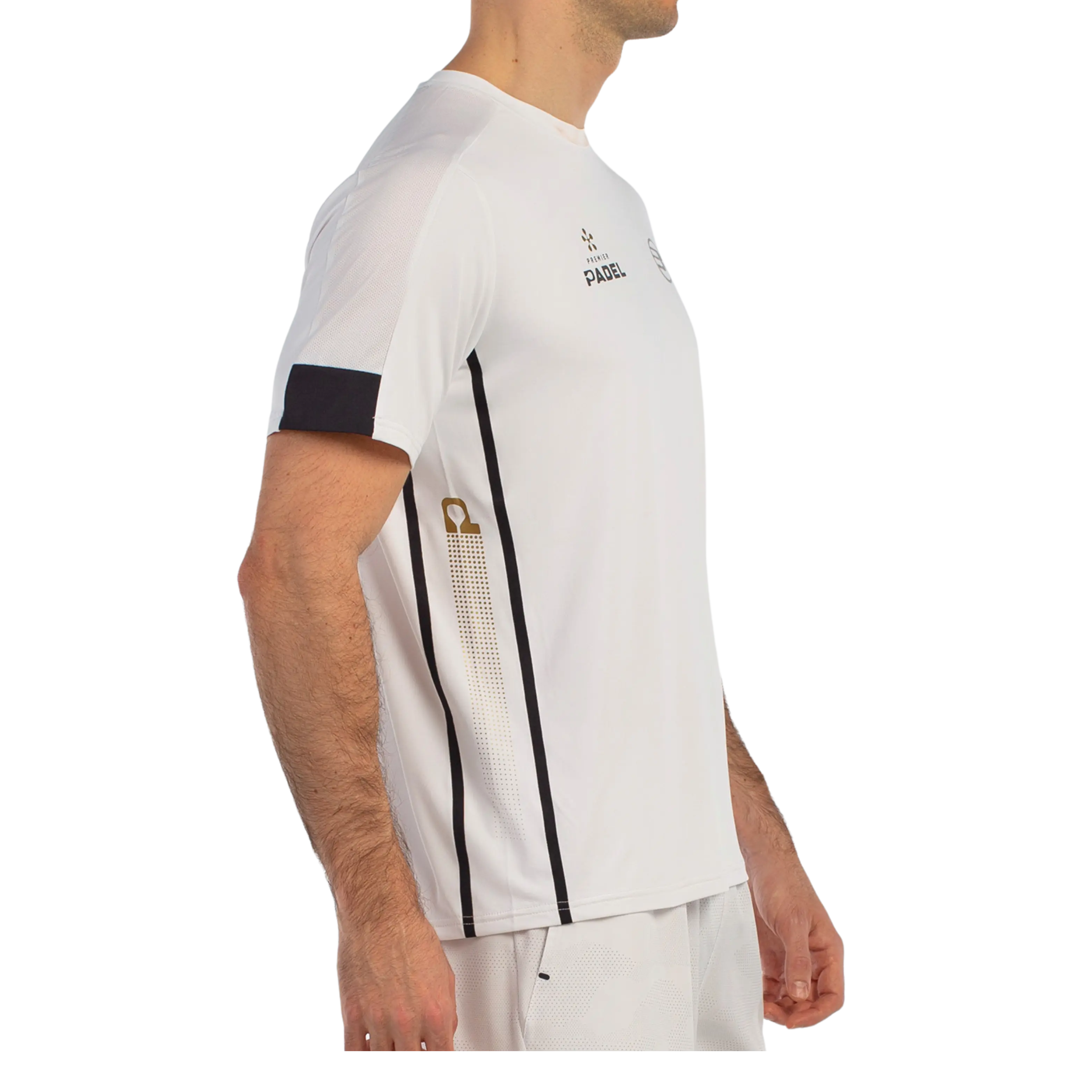 Bullpadel - T-Shirt de padel Borni Blanc