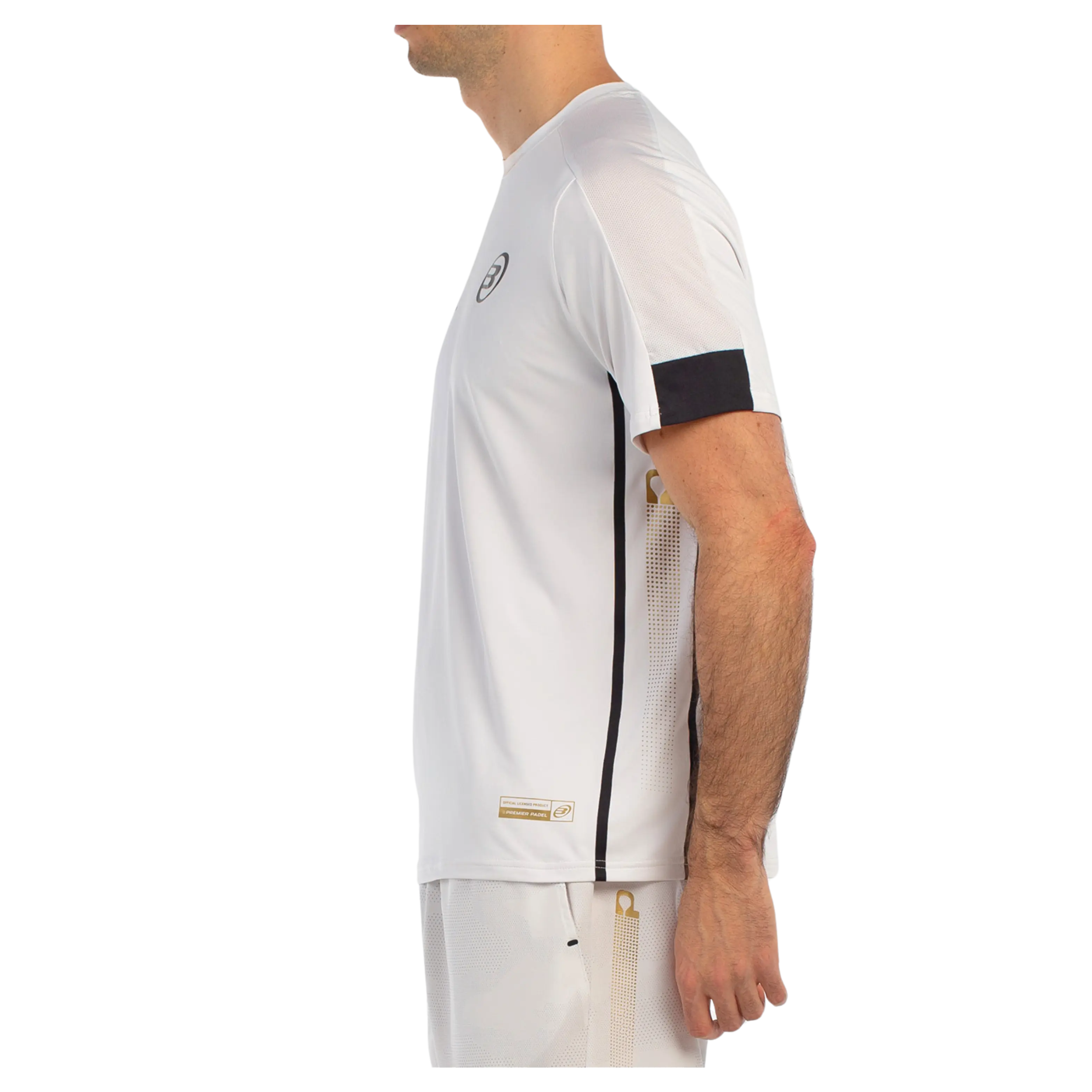 Bullpadel - T-Shirt de padel Borni Blanc